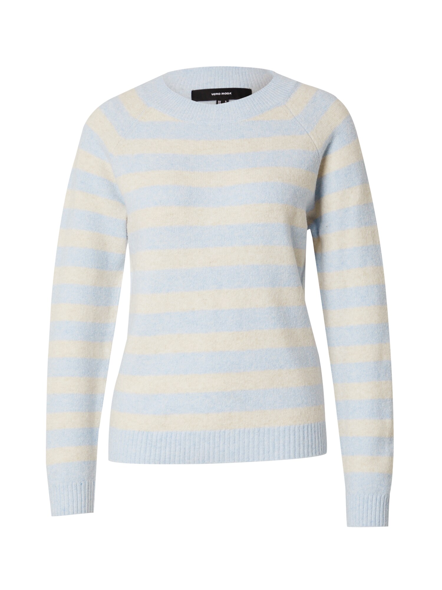 VERO MODA Pulover VMDoffy  albastru deschis / galben pastel