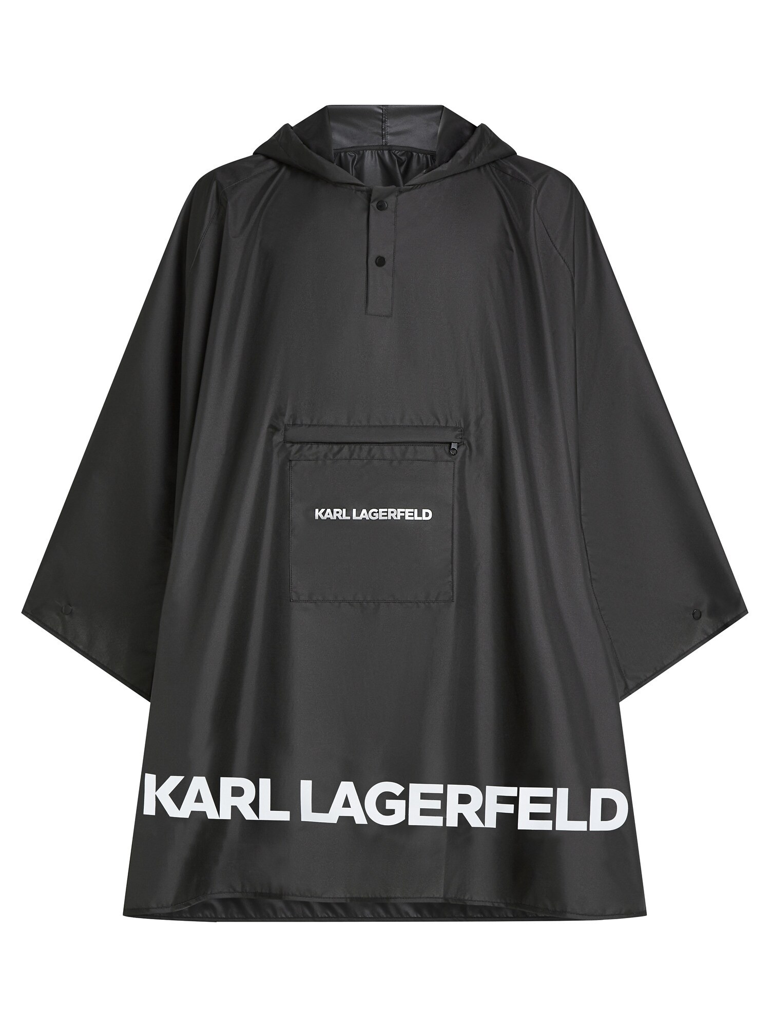 Karl Lagerfeld Funkcionális dzseki 'Essential'  fekete / fehér akciós termékkép 1