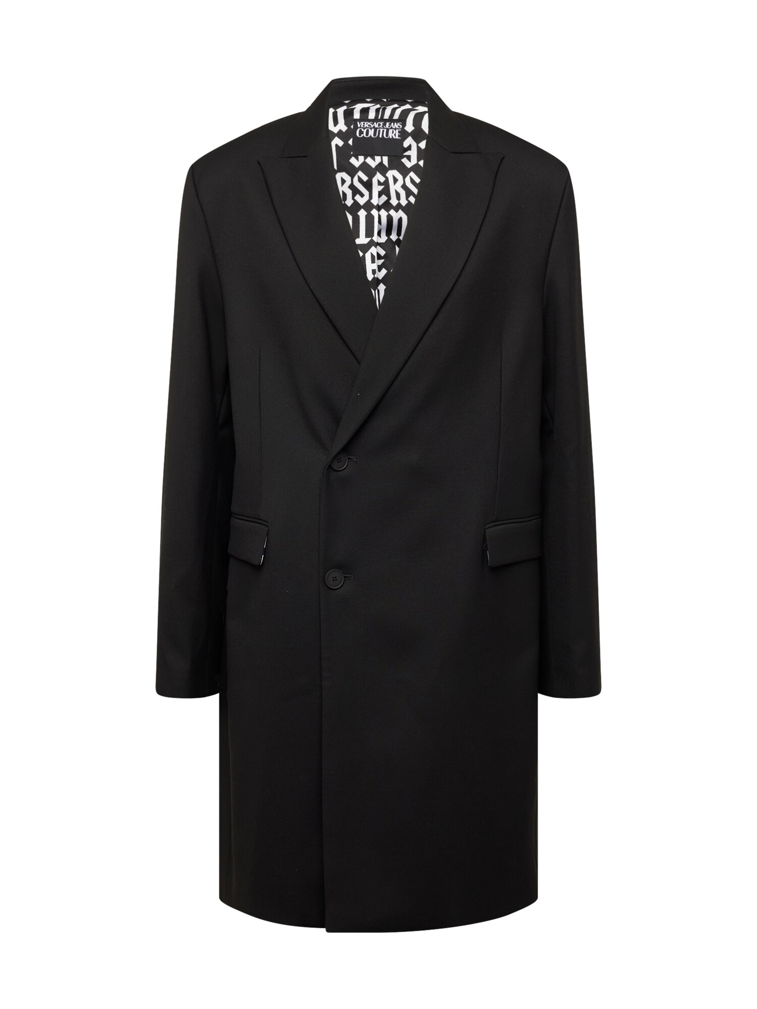 Versace Jeans Couture Prechodný kabát  čierna