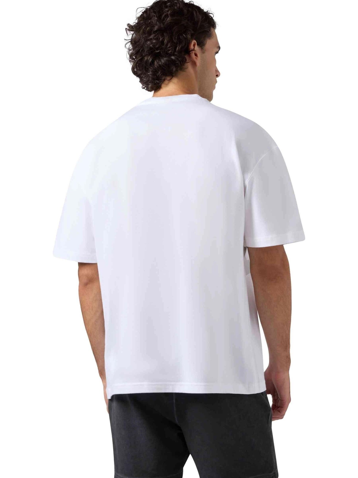 Champion Camiseta 'Camiseta champion blanca maxi logo urban contemporary tee'  blanco – imagen 2