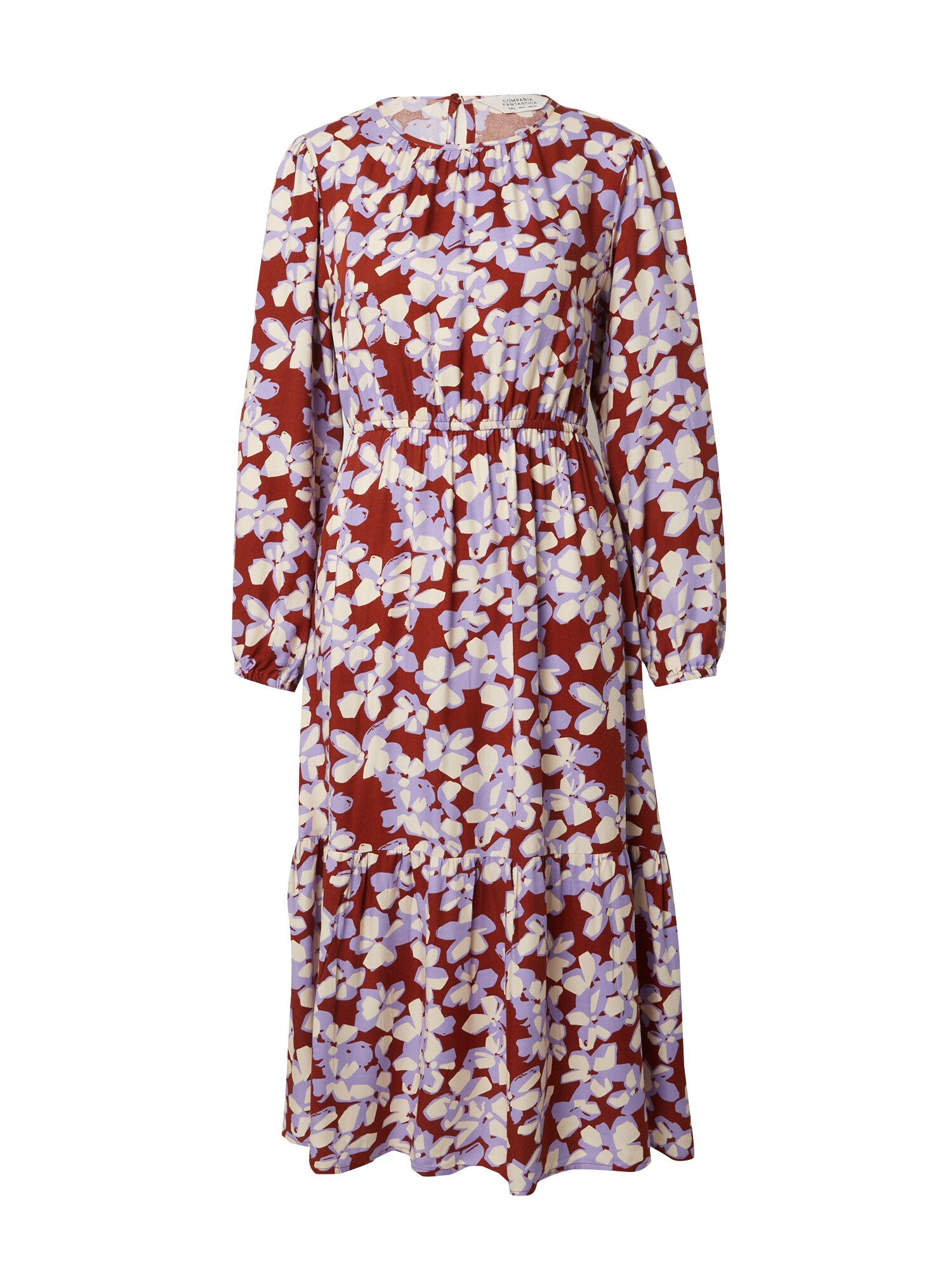 Compania Fantastica Rochie  bej / lila / roșu cireș