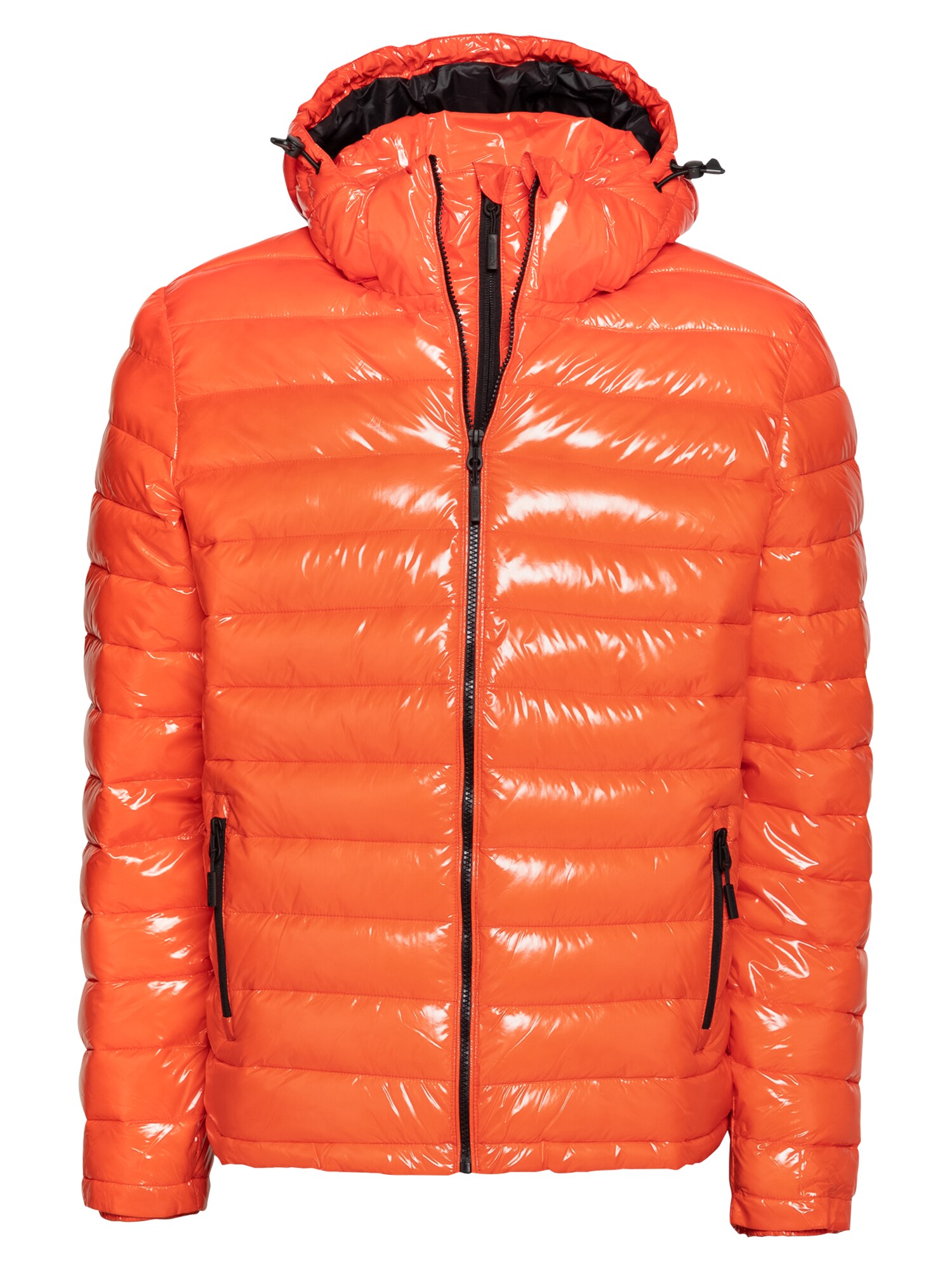 Superdry Demisezoninė striukė  tamsiai oranžinė