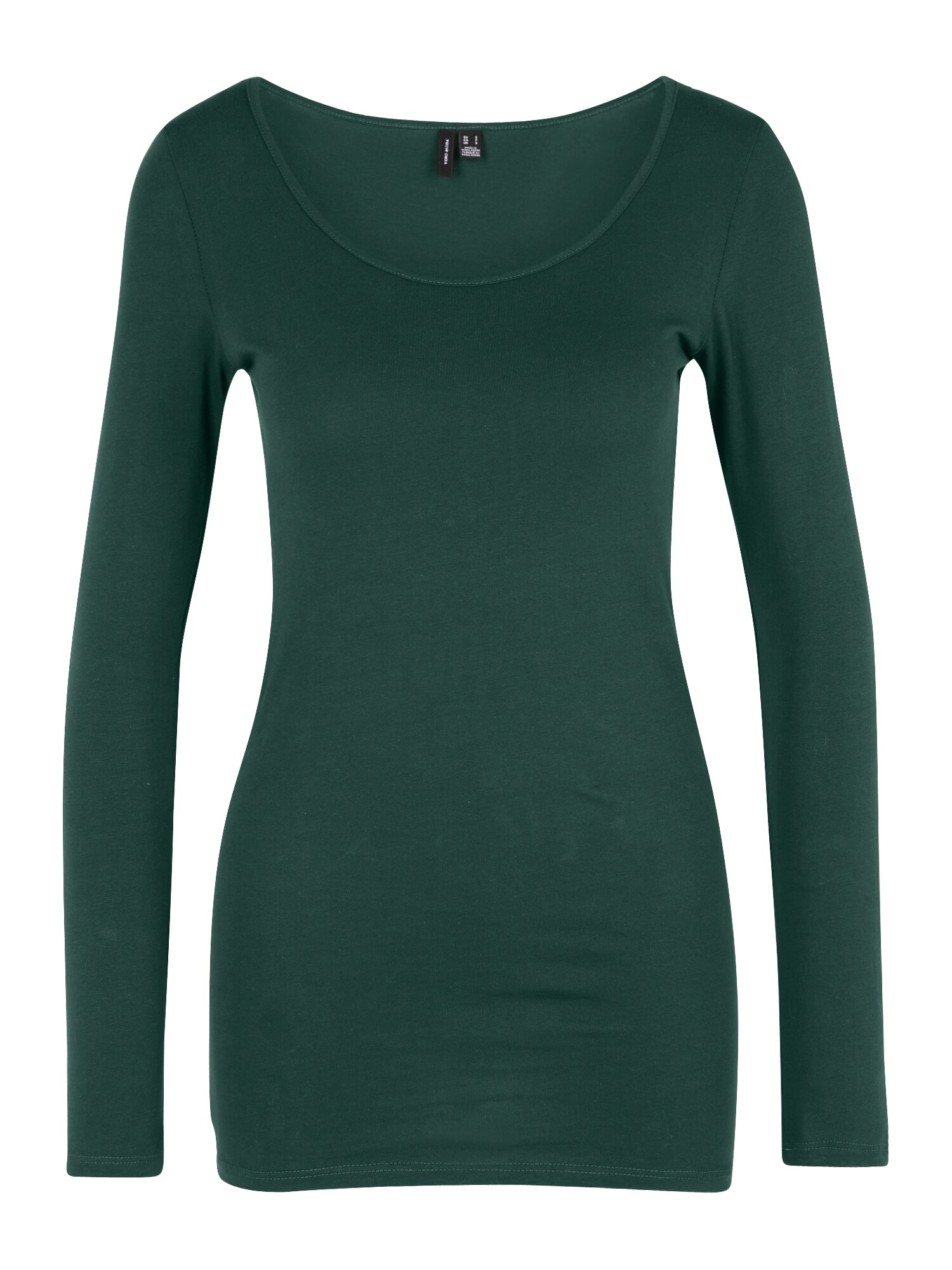 VERO MODA Tričko  tmavozelená