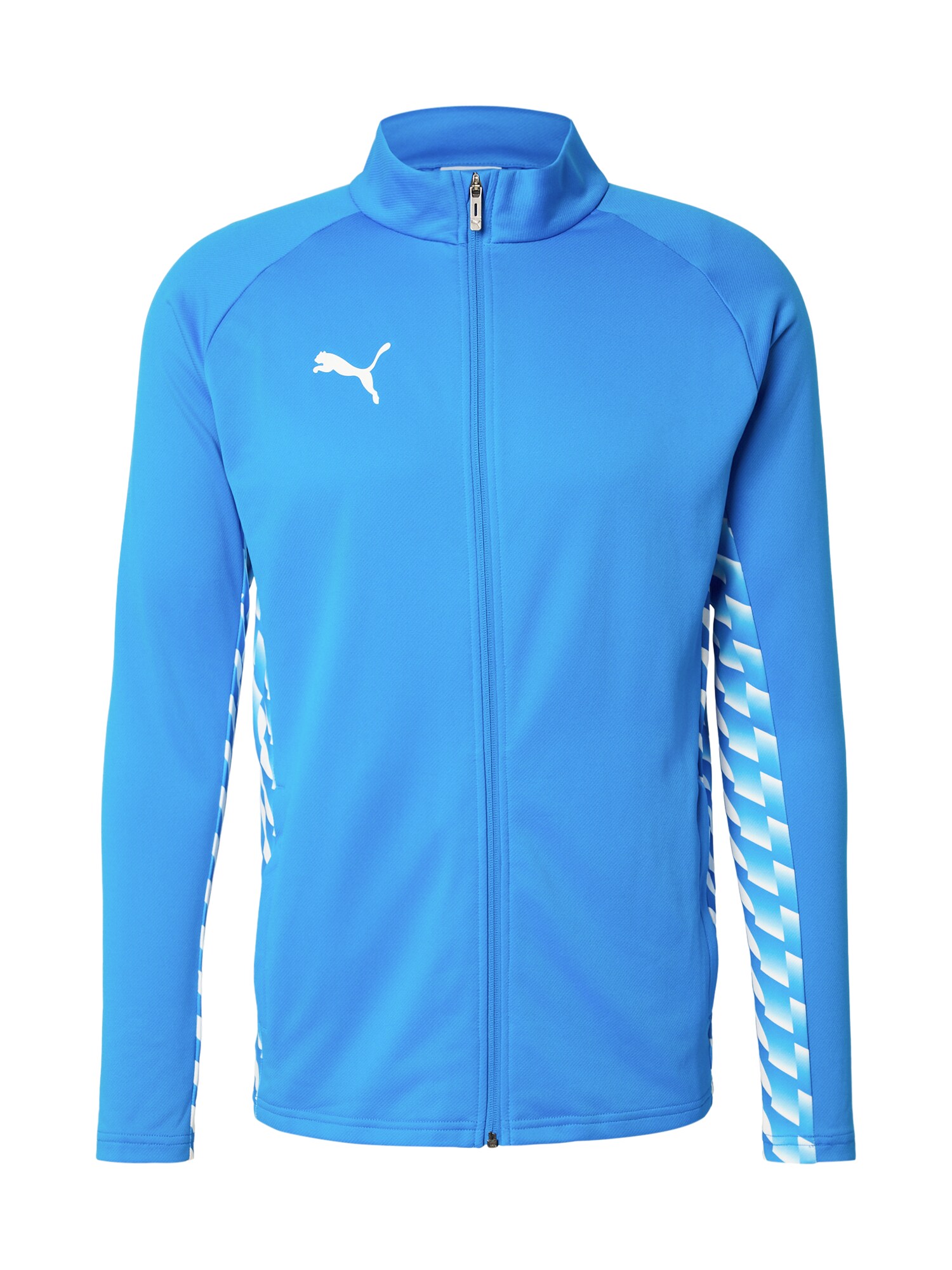 PUMA Športová bunda 'TeamLIGA26'  azúrová / biela