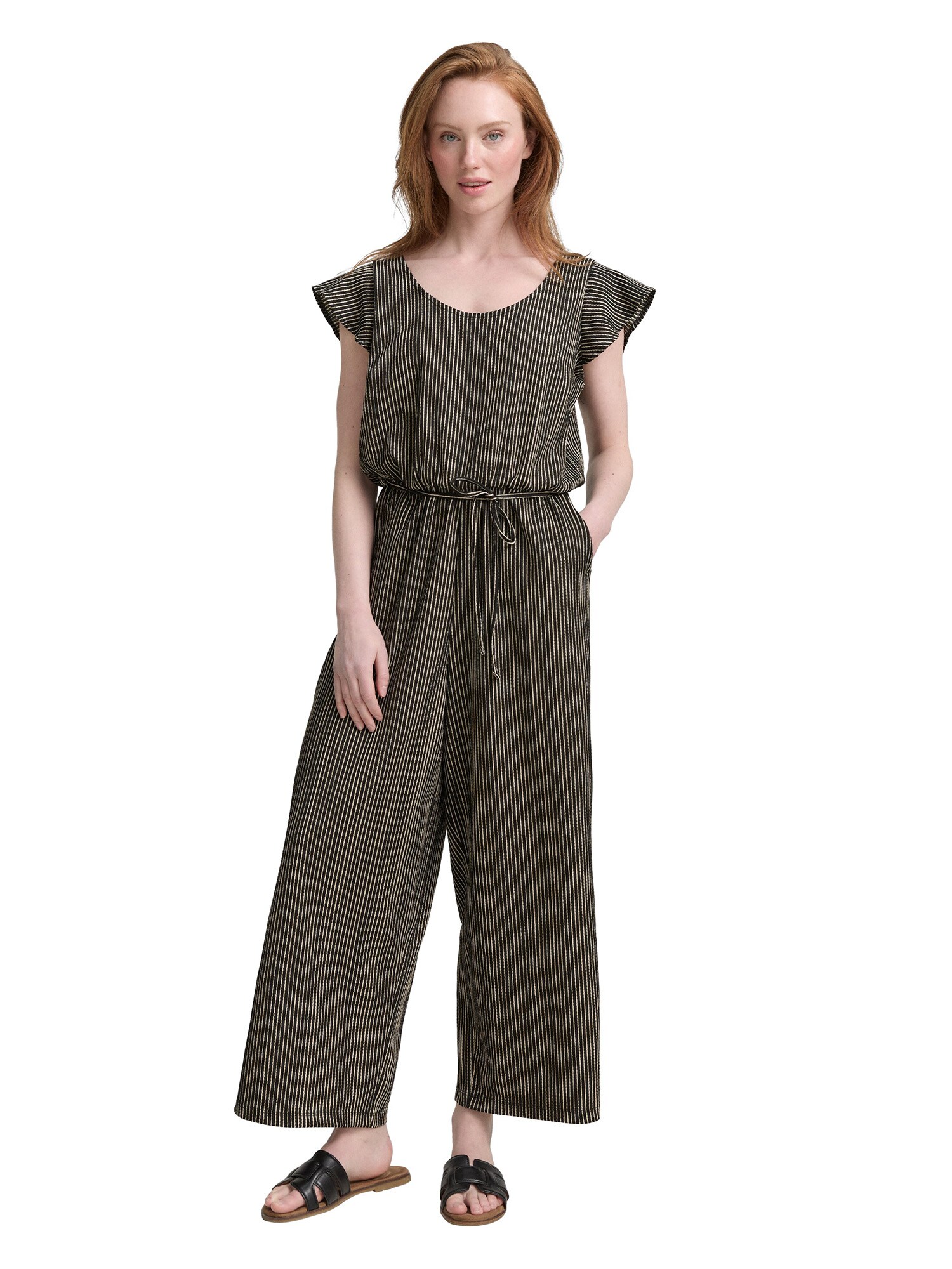 TOM TAILOR DENIM Kezeslábas  fekete termék 2. képe