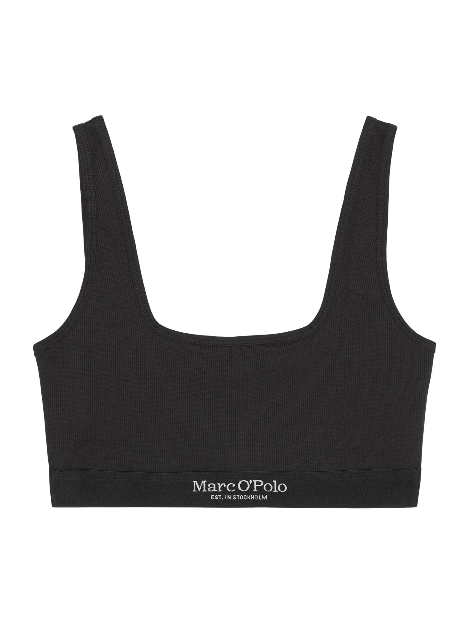 Marc O'Polo Sujetador ' Iconic Rib '  negro