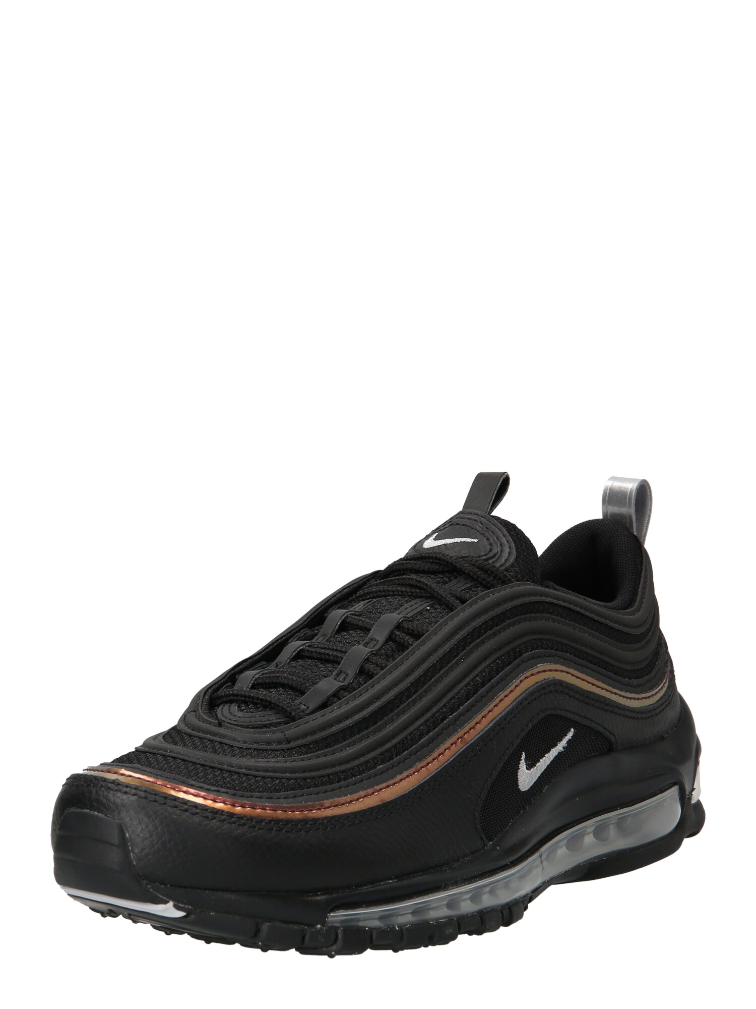 Nike Sportswear Sapatilhas baixas 'AIR MAX 97'  cinzento claro / vermelho ferrugem / preto
