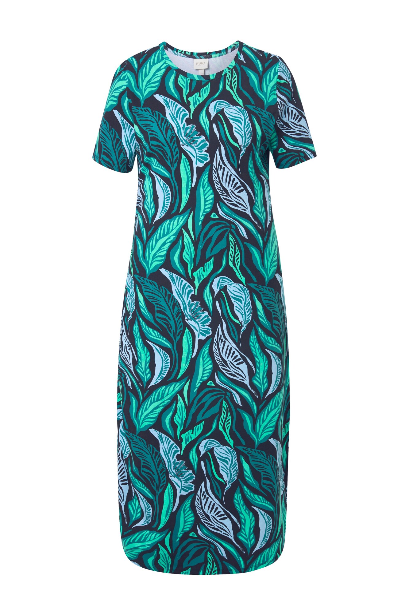Ulla Popken Rochie  albastru deschis / verde deschis / verde închis / negru