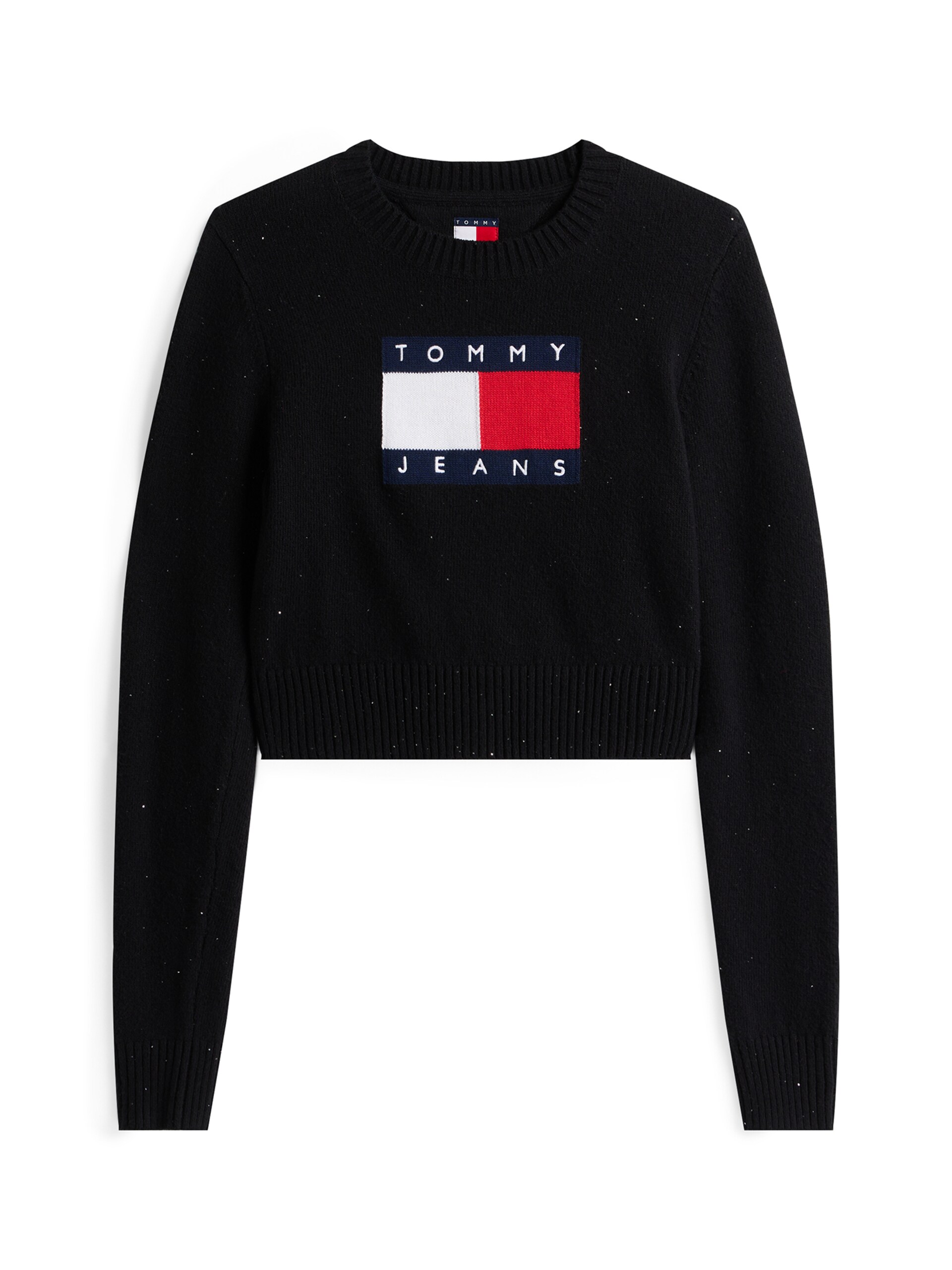 TOMMY JEANS Tröja marinblå / röd / svart dam