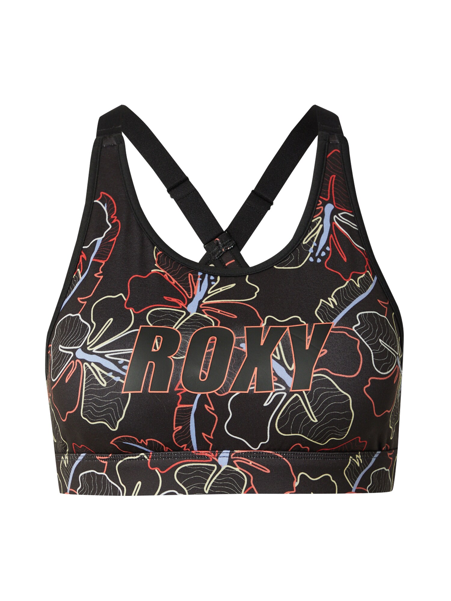 ROXY Sportmelltartók 'EVD FLOW'  világoskék / világos sárga / vérvörös / fekete akciós termékkép 1
