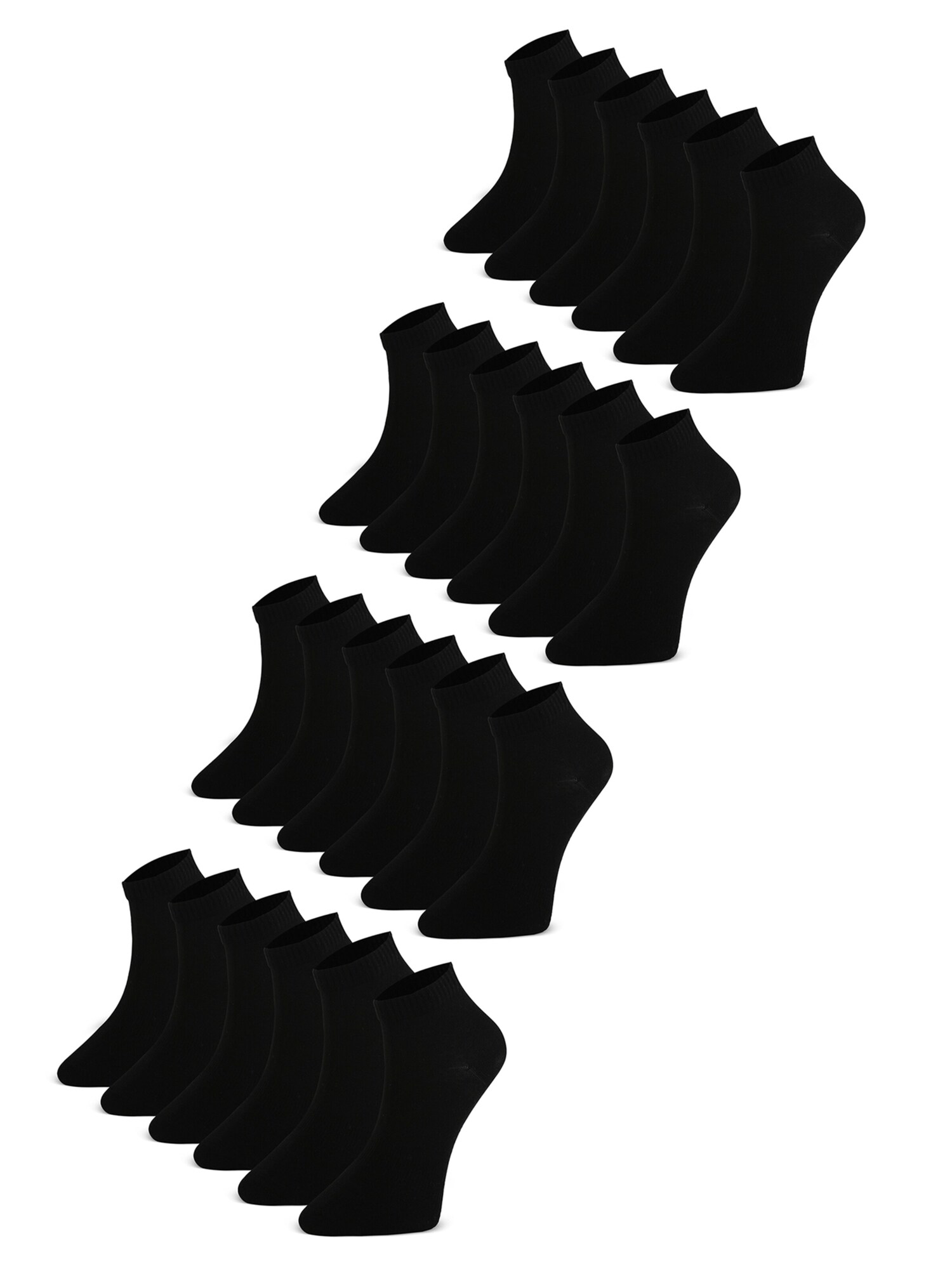 Crea Socks Calcetines invisibles 'Regular'  negro