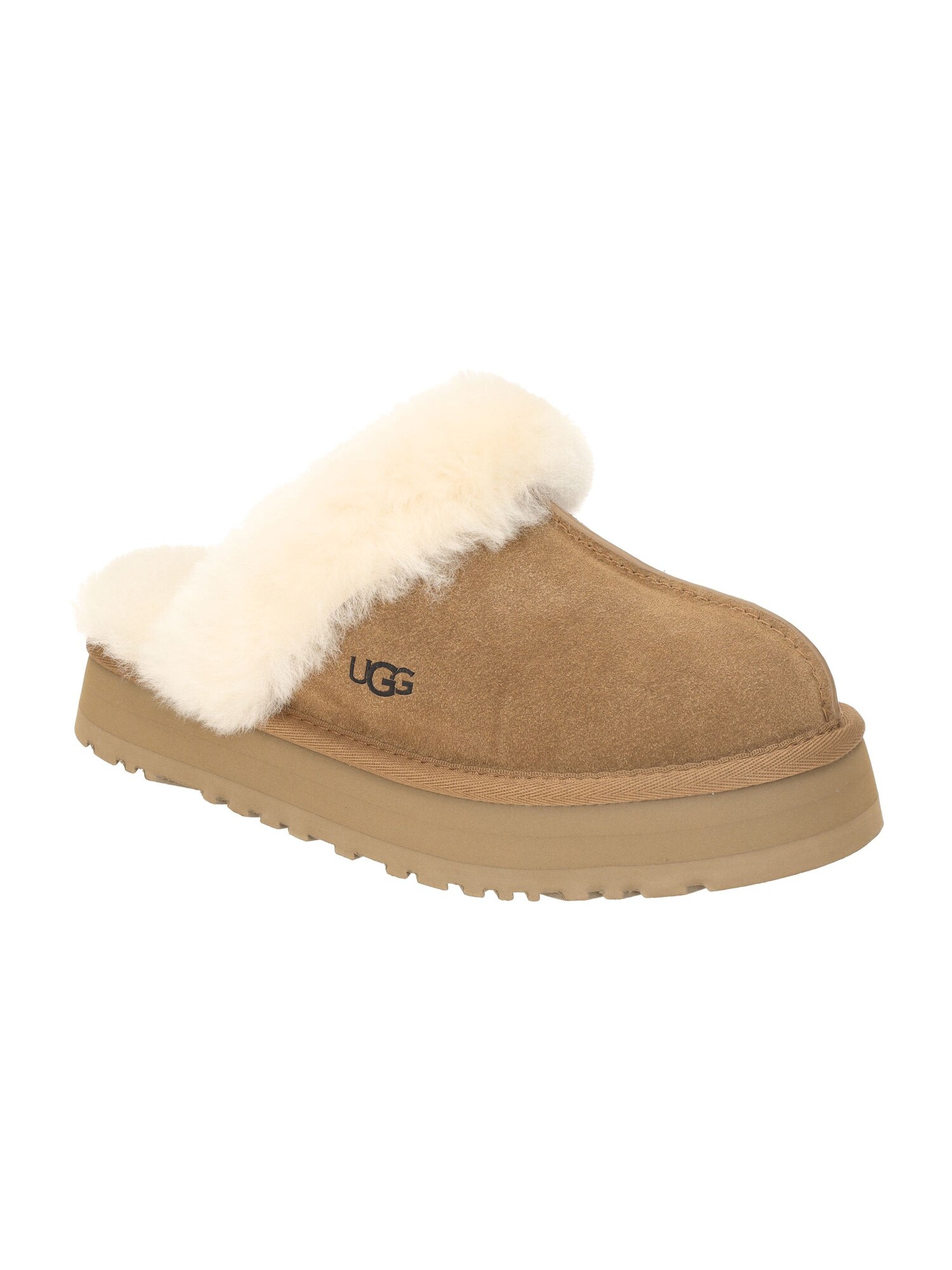 Ugg Pantolette Ugg Disquette Clog Hausschuhe Braun 1122550