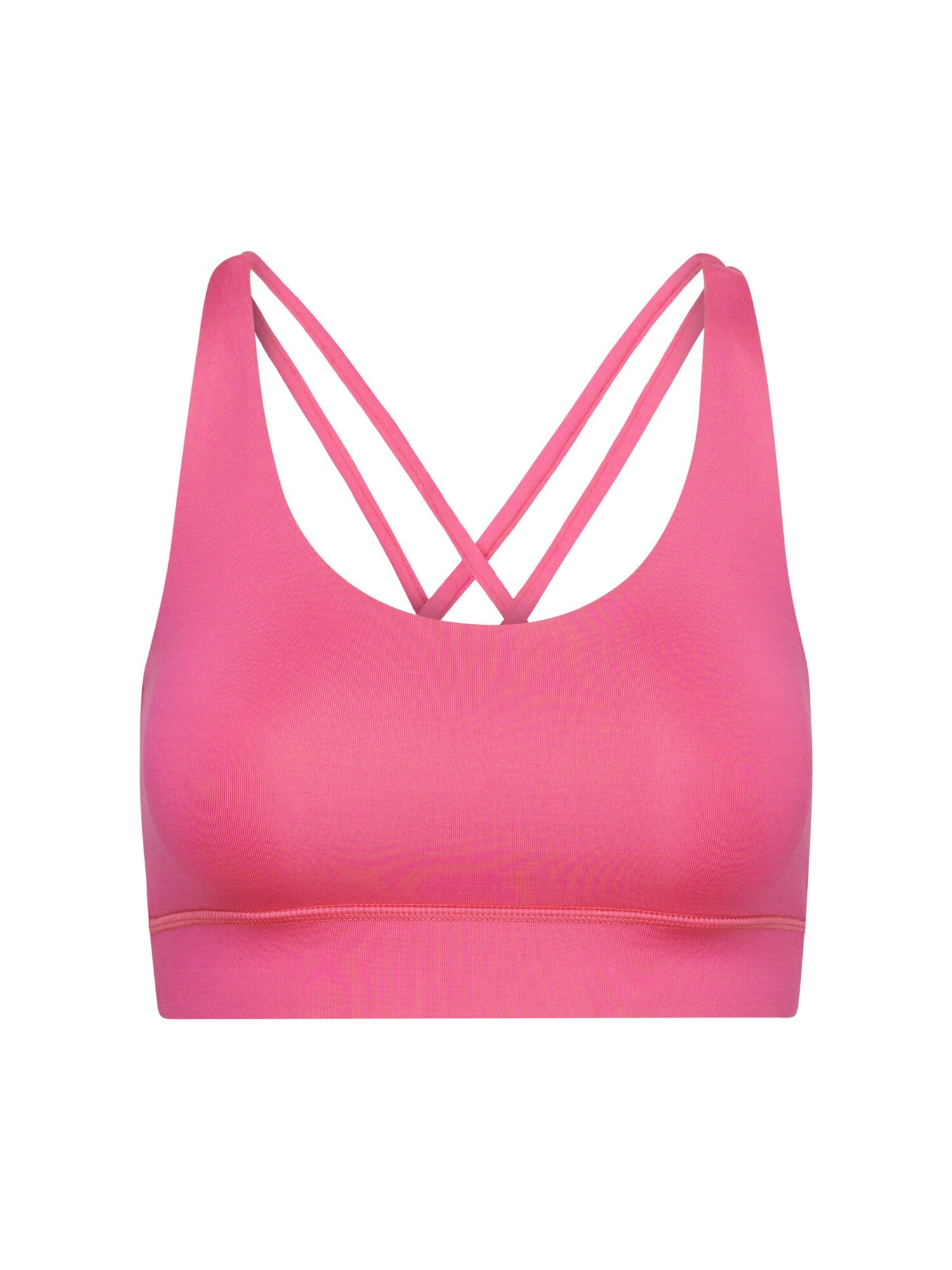 Hey Honey Sujetador deportivo 'Criss Cross'  fucsia