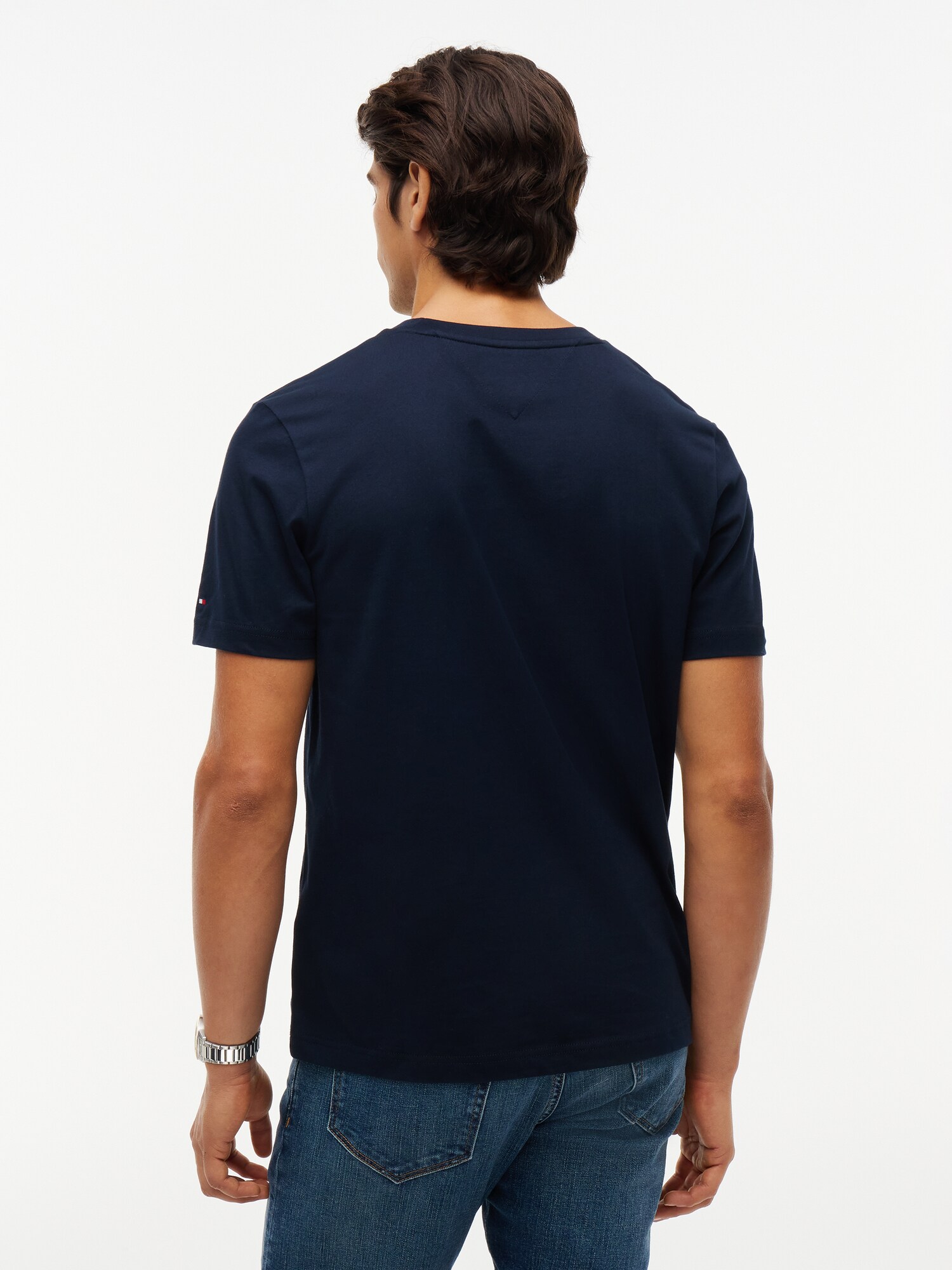 TOMMY HILFIGER Camiseta 'BRAND LOVE' marino / rojo / blanco – imagen 2