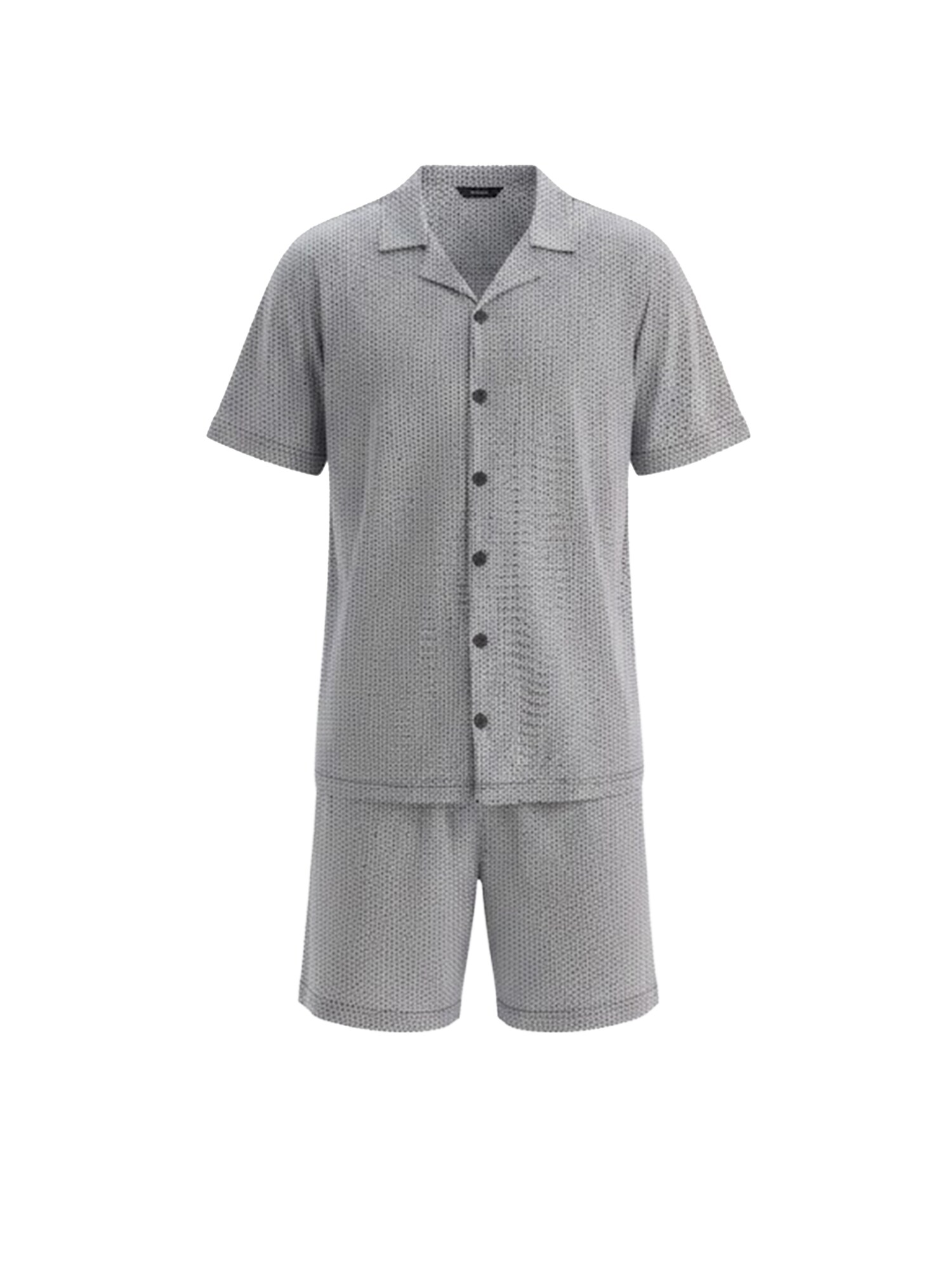 Dagi Pijama corto  gris / negro