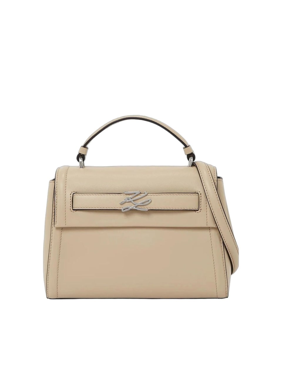 Handväska 'Karl Lagerfeld Sacs à main Villa La Vigie Beige'