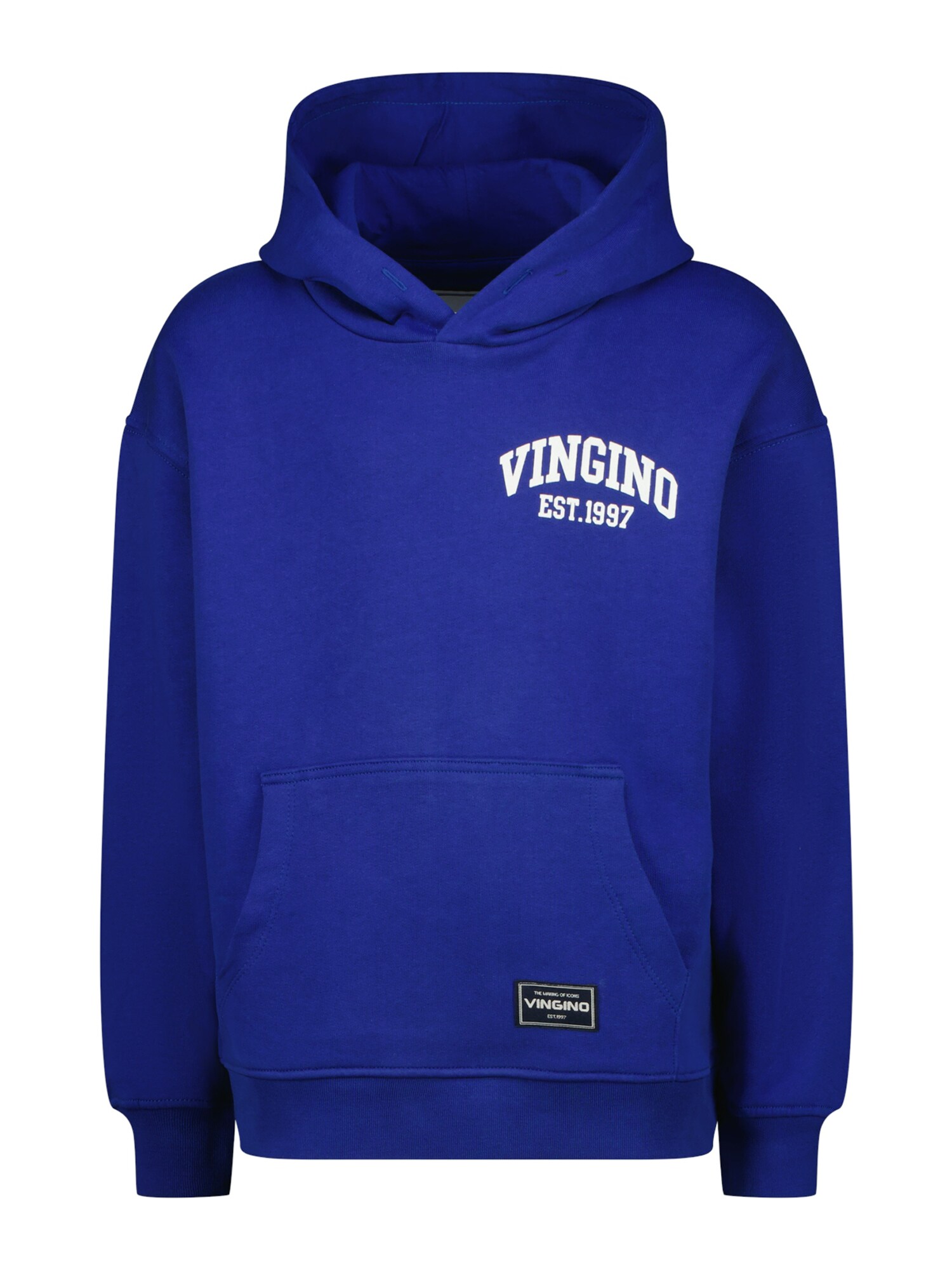 VINGINO Bluză de molton  indigo / alb