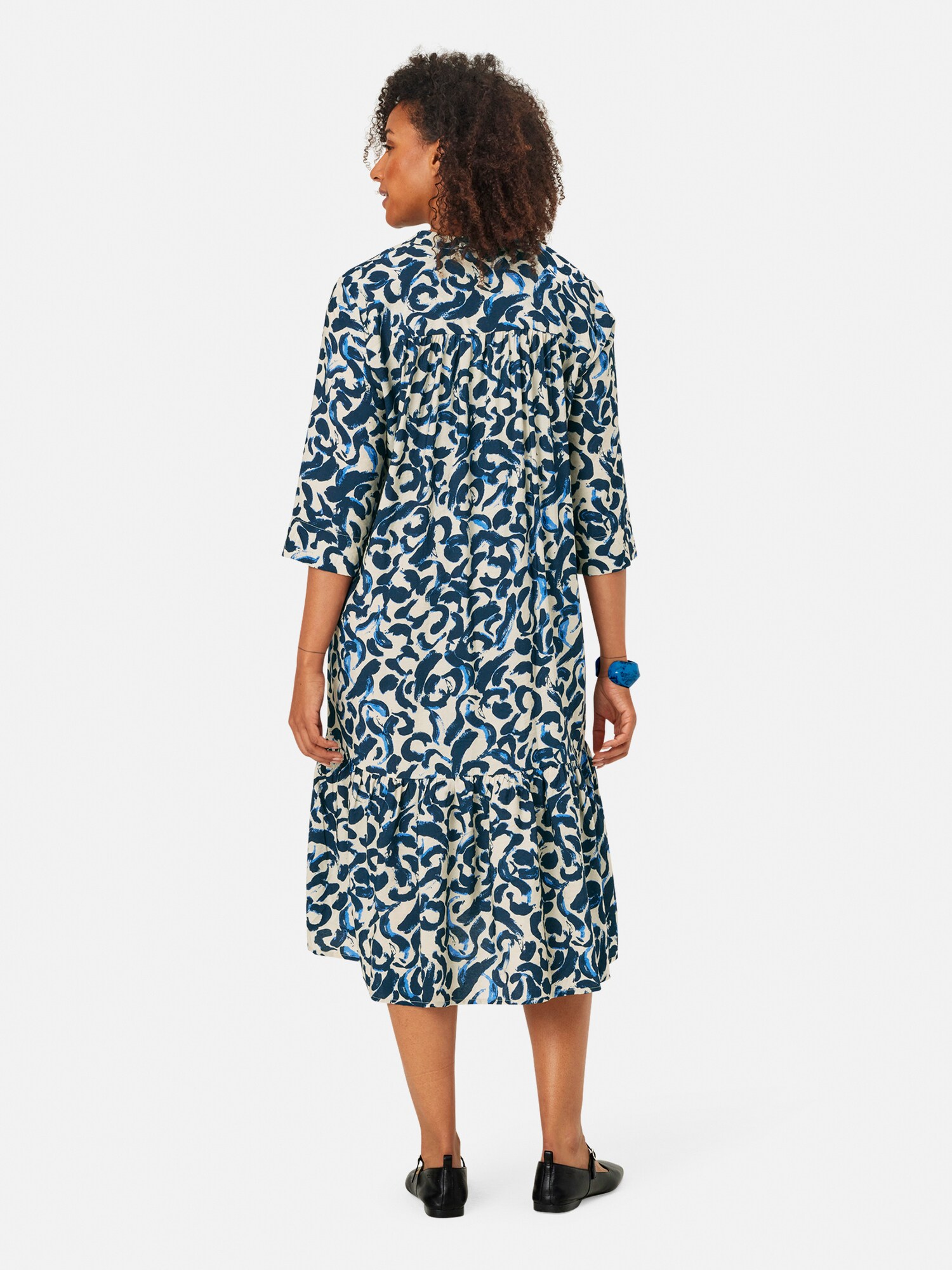 Thumbnail - Masai Wadenlanges Blusenkleid MaNitzan