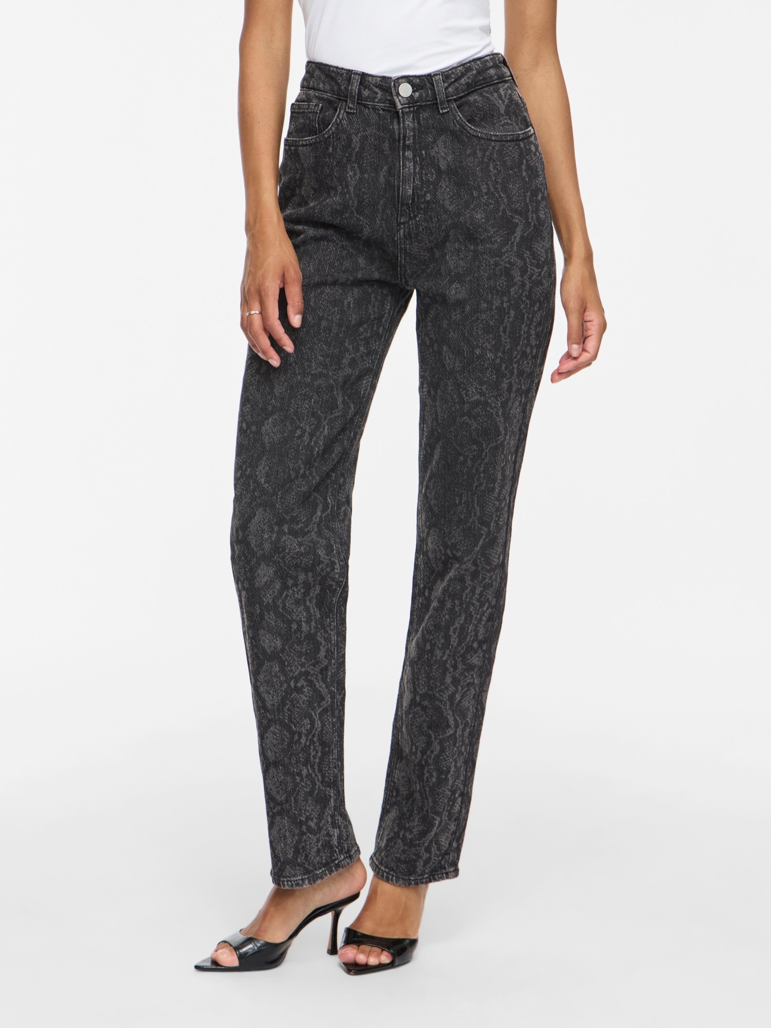 VILA Jeans VIKELLY gri denim