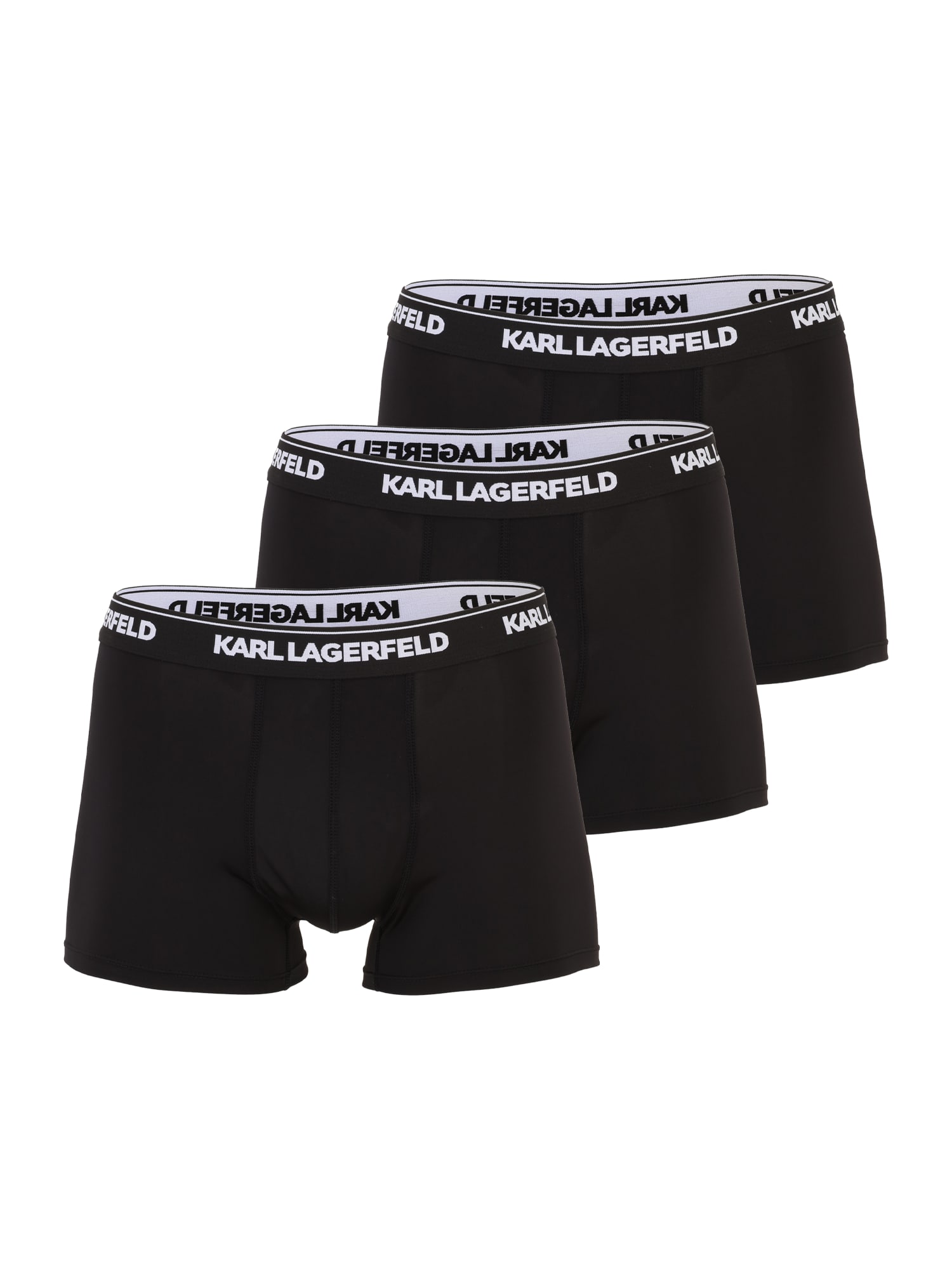 Karl Lagerfeld Boxerky  čierna / biela