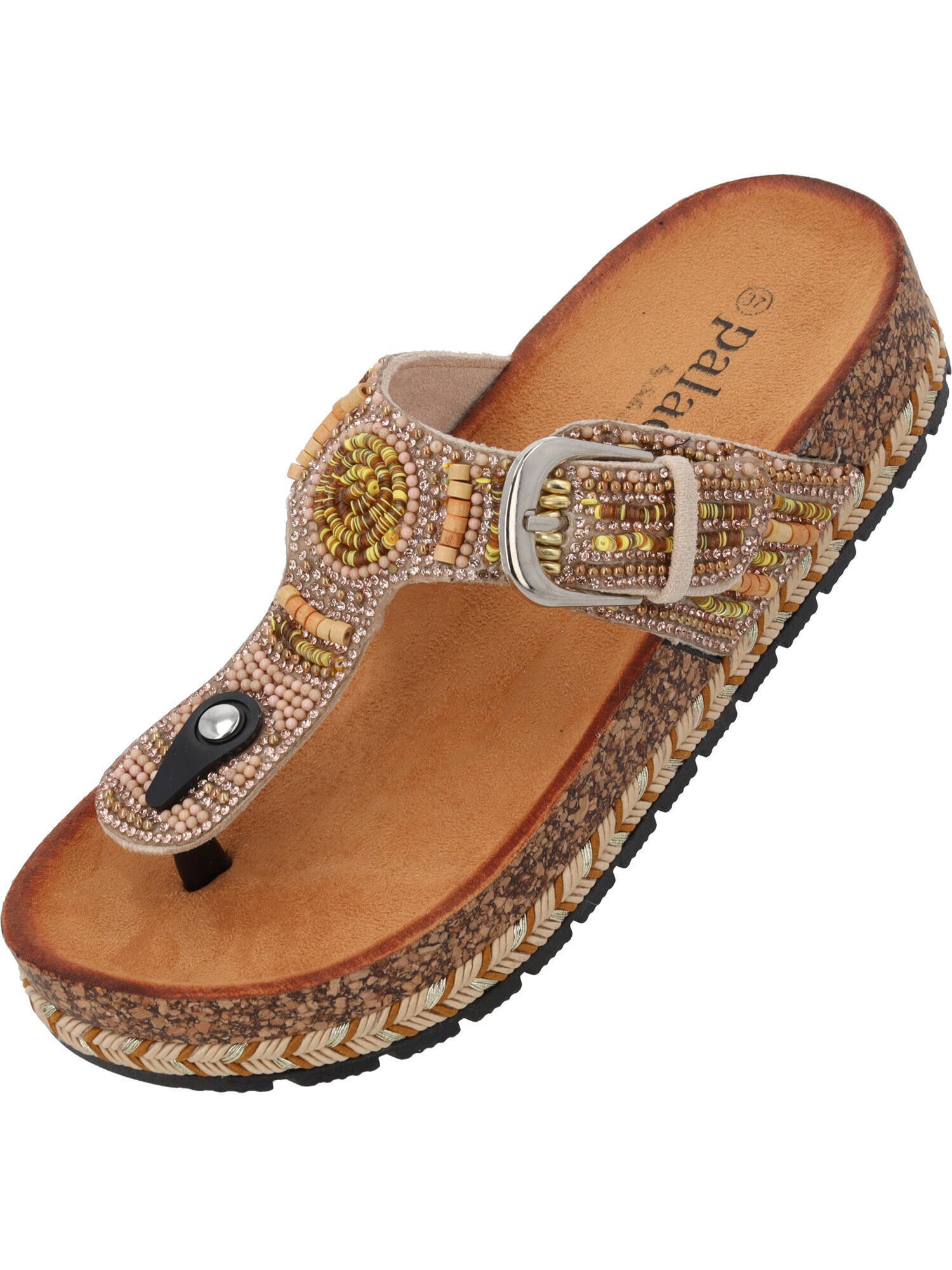Palado by Sila Sahin Flip-flops Ikoh   bej / auriu / argintiu