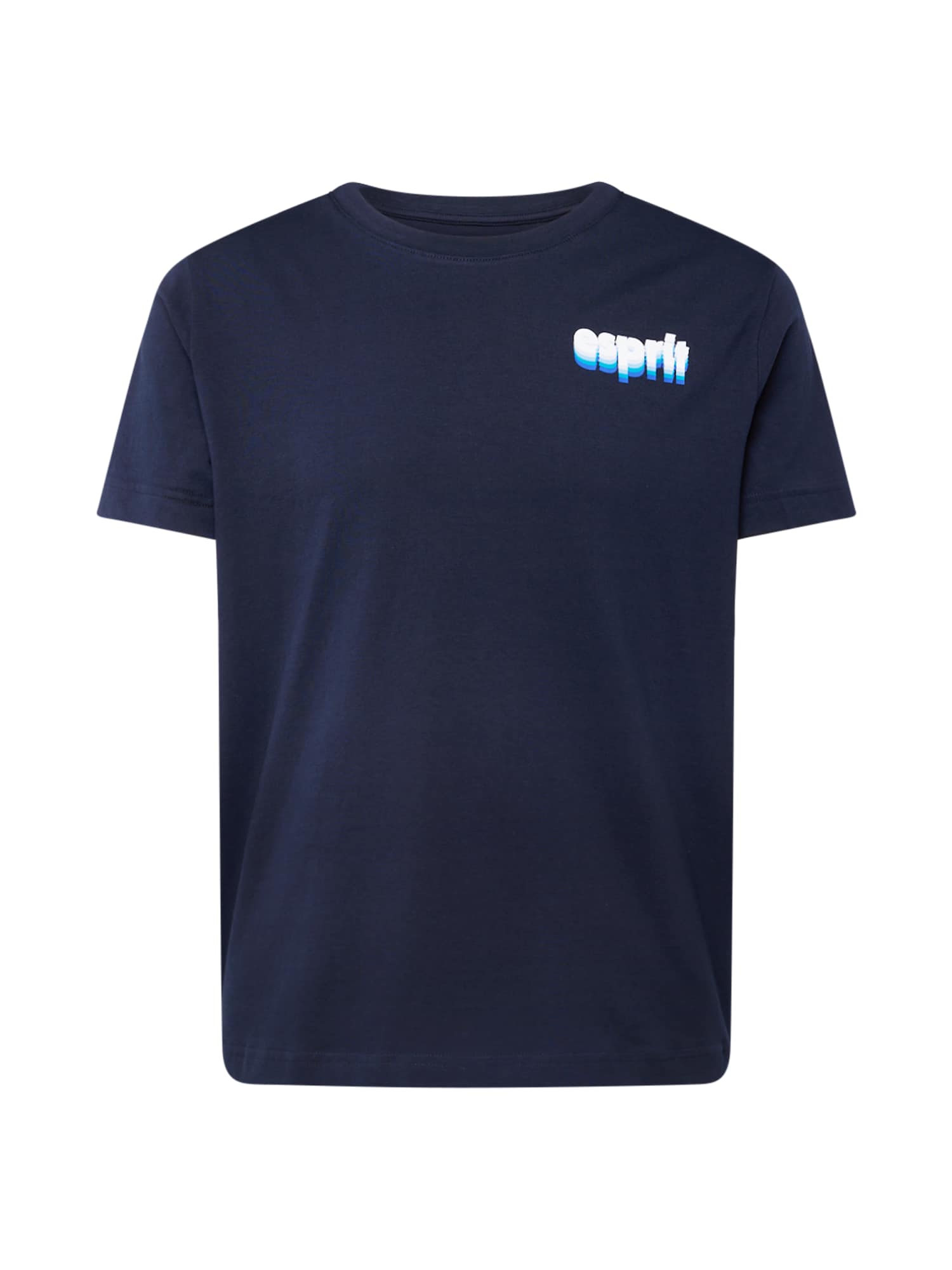 ESPRIT Тениска  синьо / нейви синьо / бяло