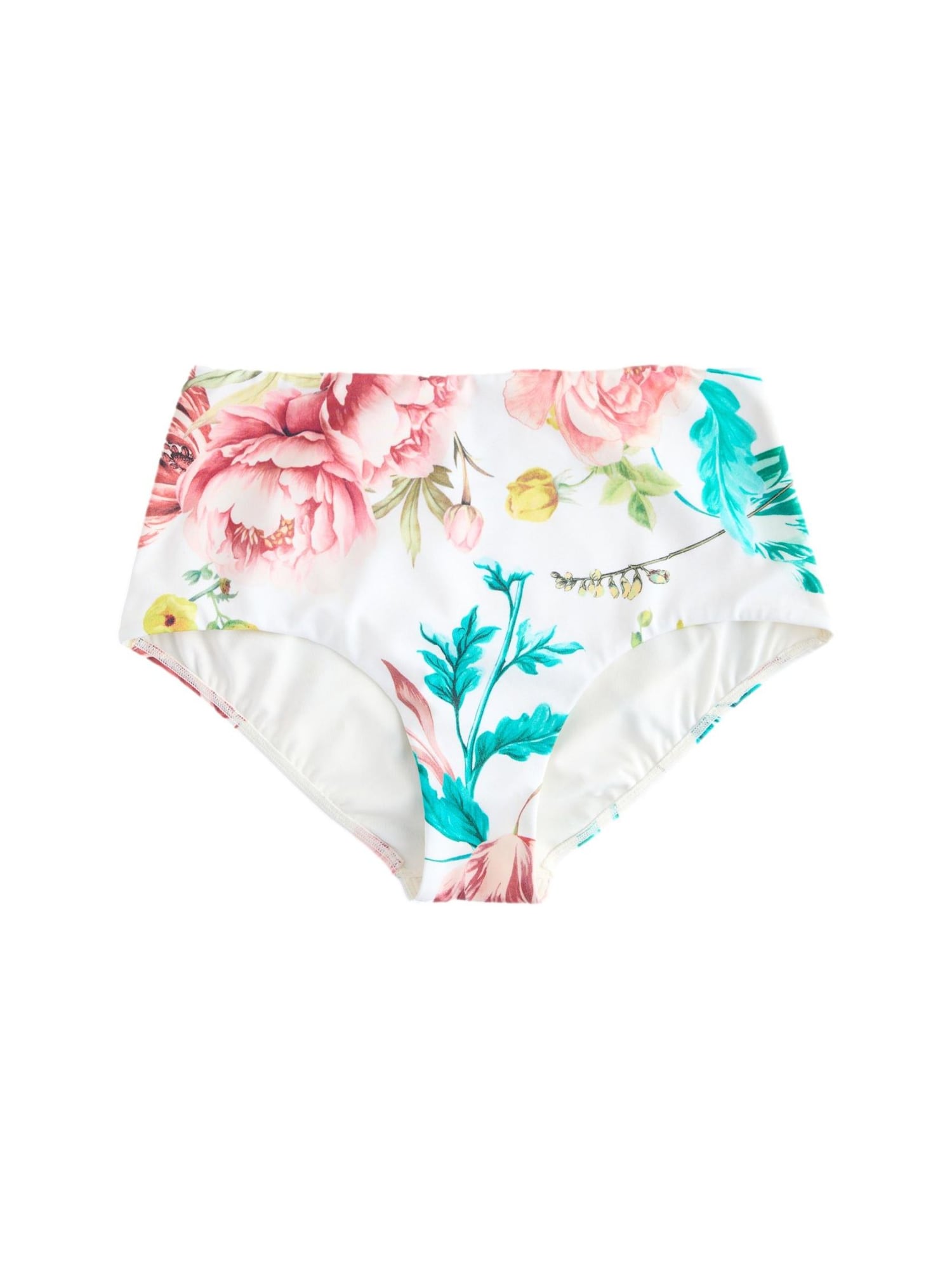 Next Slip costum de baie  turcoaz / roșu bordeaux / roșu pastel / alb