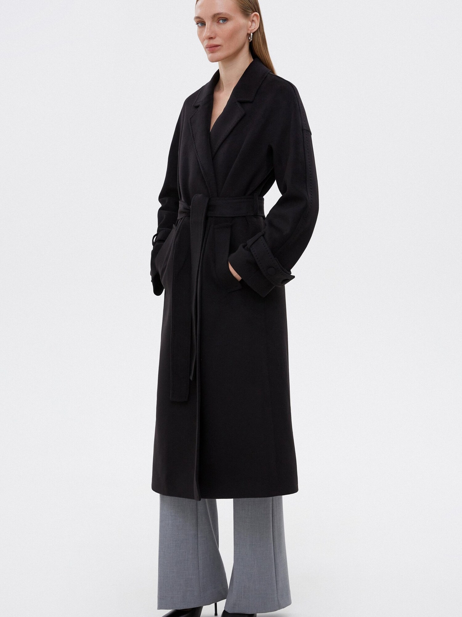 Estro Cappotto di mezza stagione '440' nero