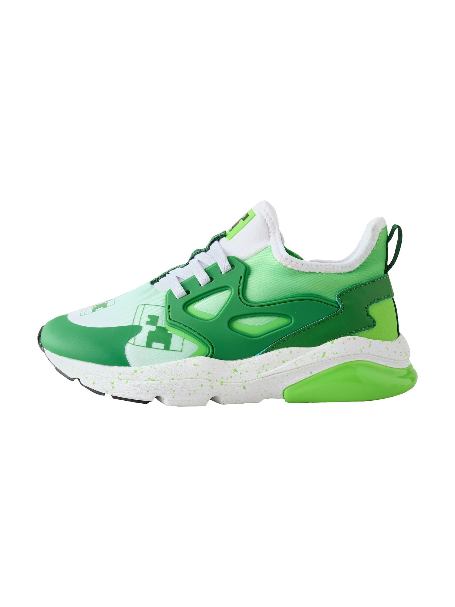 Next Sneaker 'Minecraft'  verde / verde mentă / verde deschis / alb