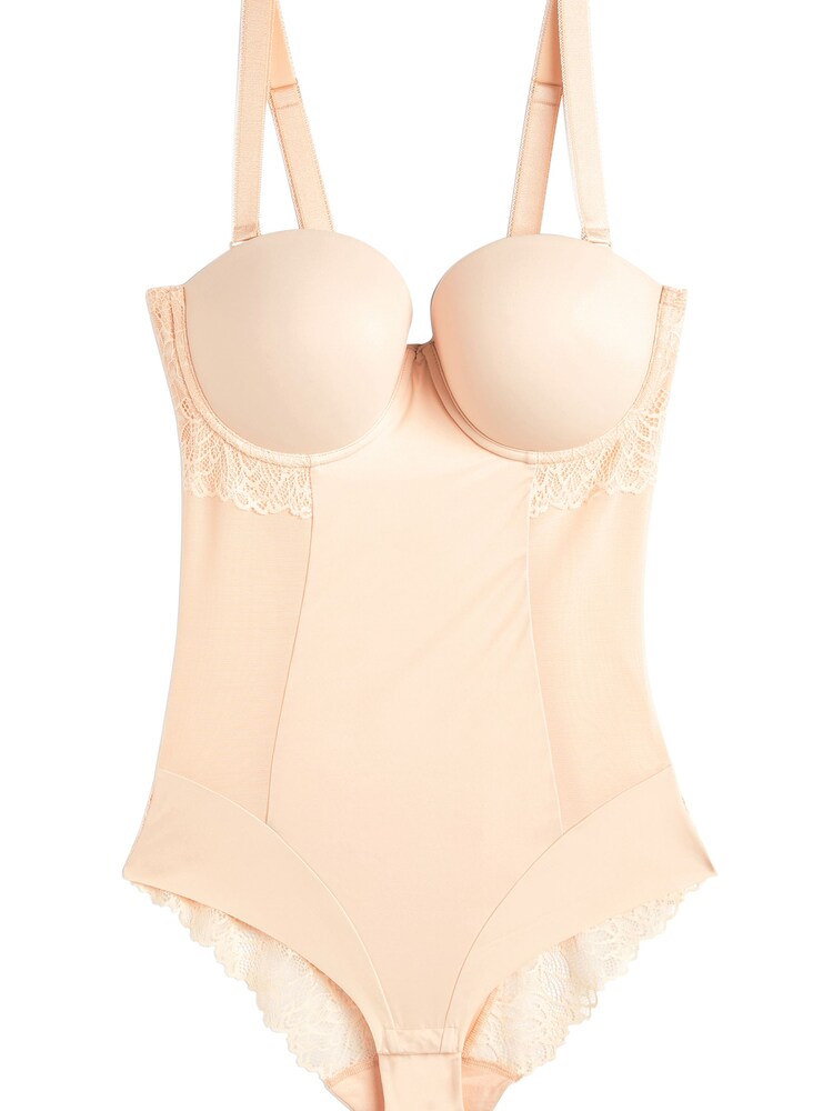 Next Alakformáló body Női bézs , Méret 80