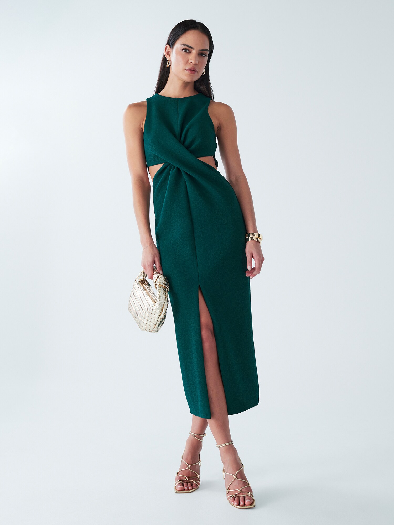 BWLDR Rochie Newark  verde închis