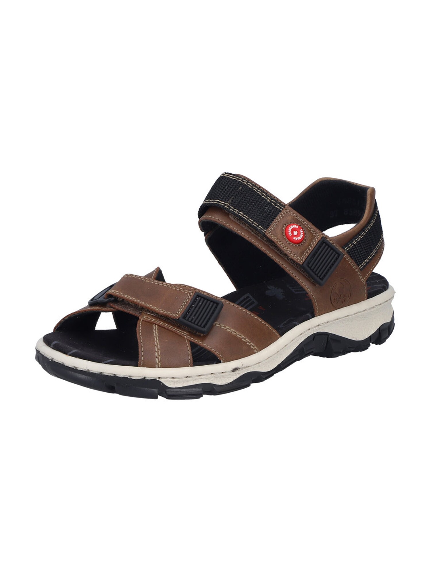 Rieker Sandale trekking  bleumarin / maro