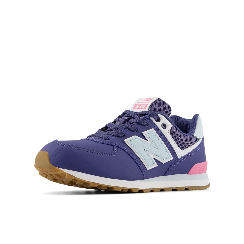 new balance Sneaker '574' Jungen Größe 37 mint / lila / rosa / weiß