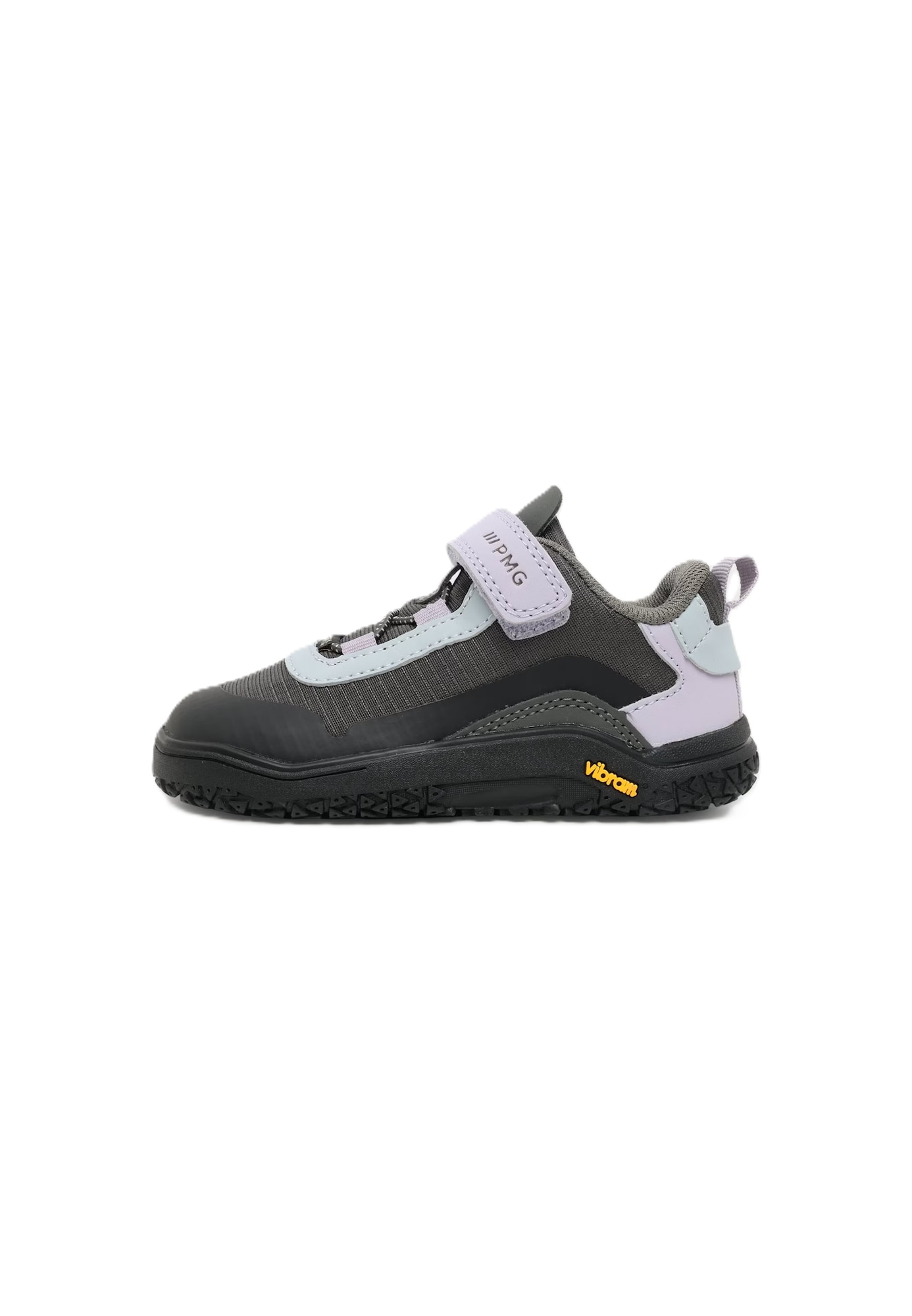 PRIMIGI Sneaker gri metalic / verde mentă / mov liliachiu / negru