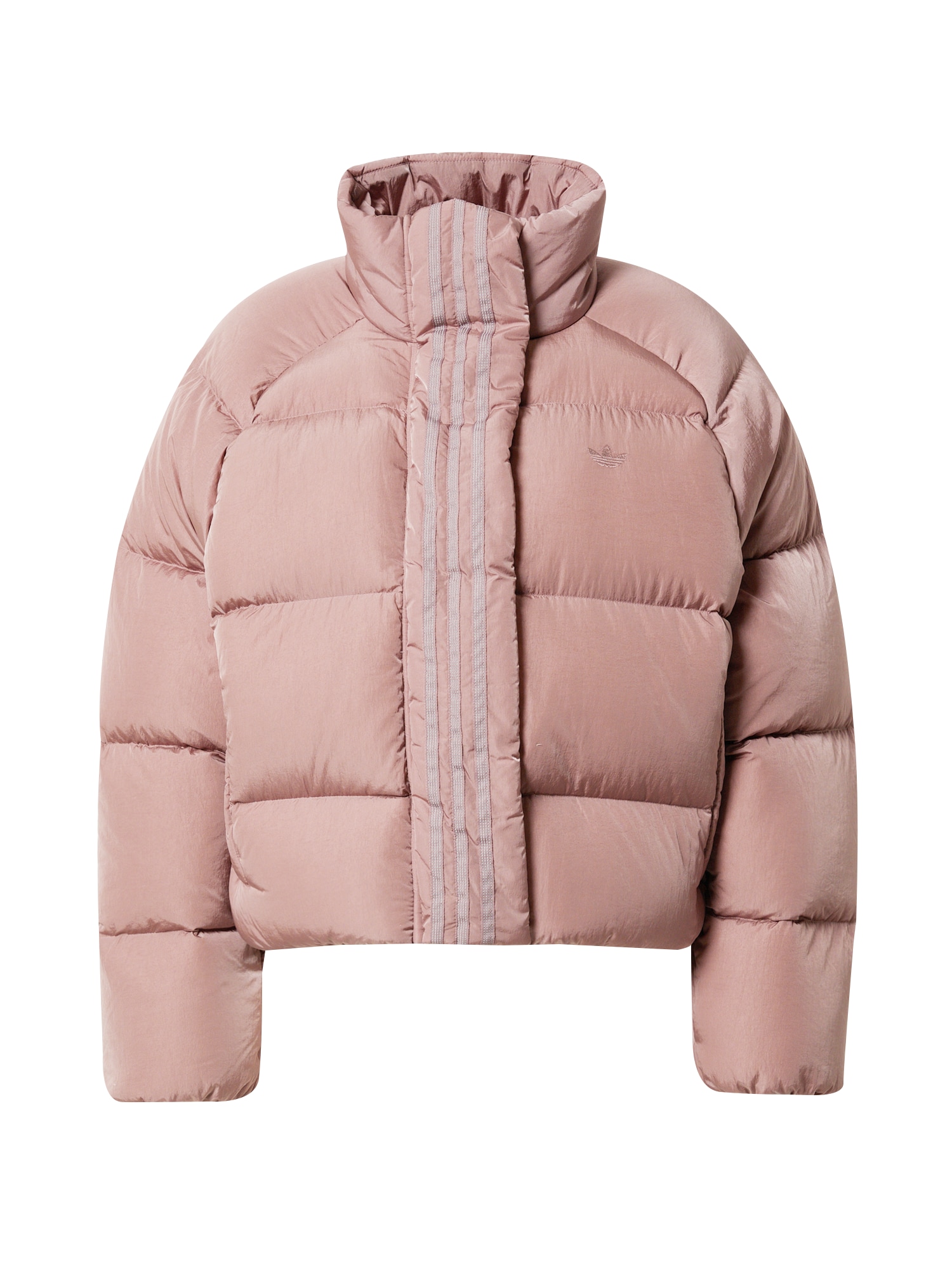 ADIDAS ORIGINALS Geacă de iarnă gri / mov orhidee