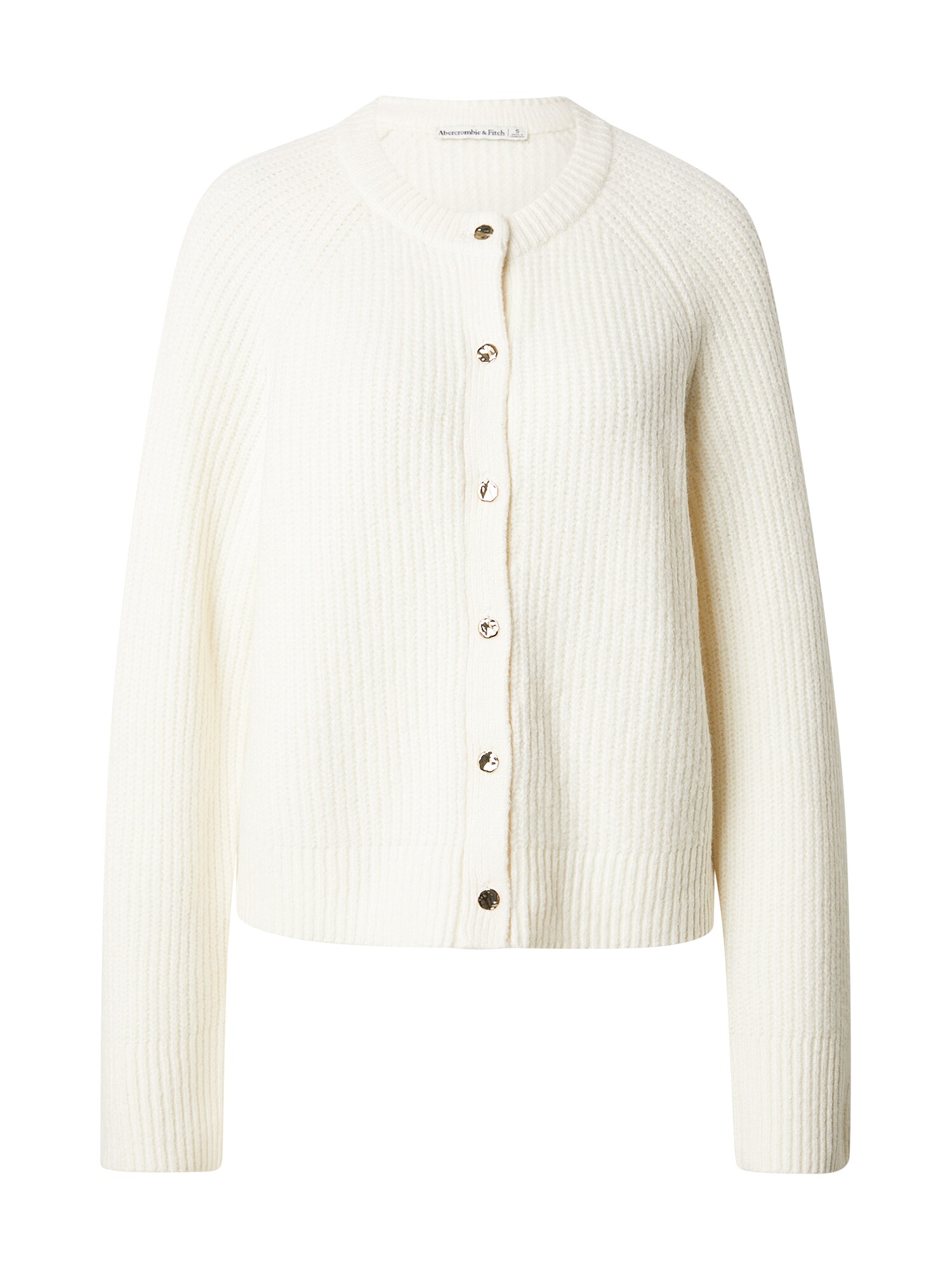 Abercrombie & Fitch Geacă tricotată  crem