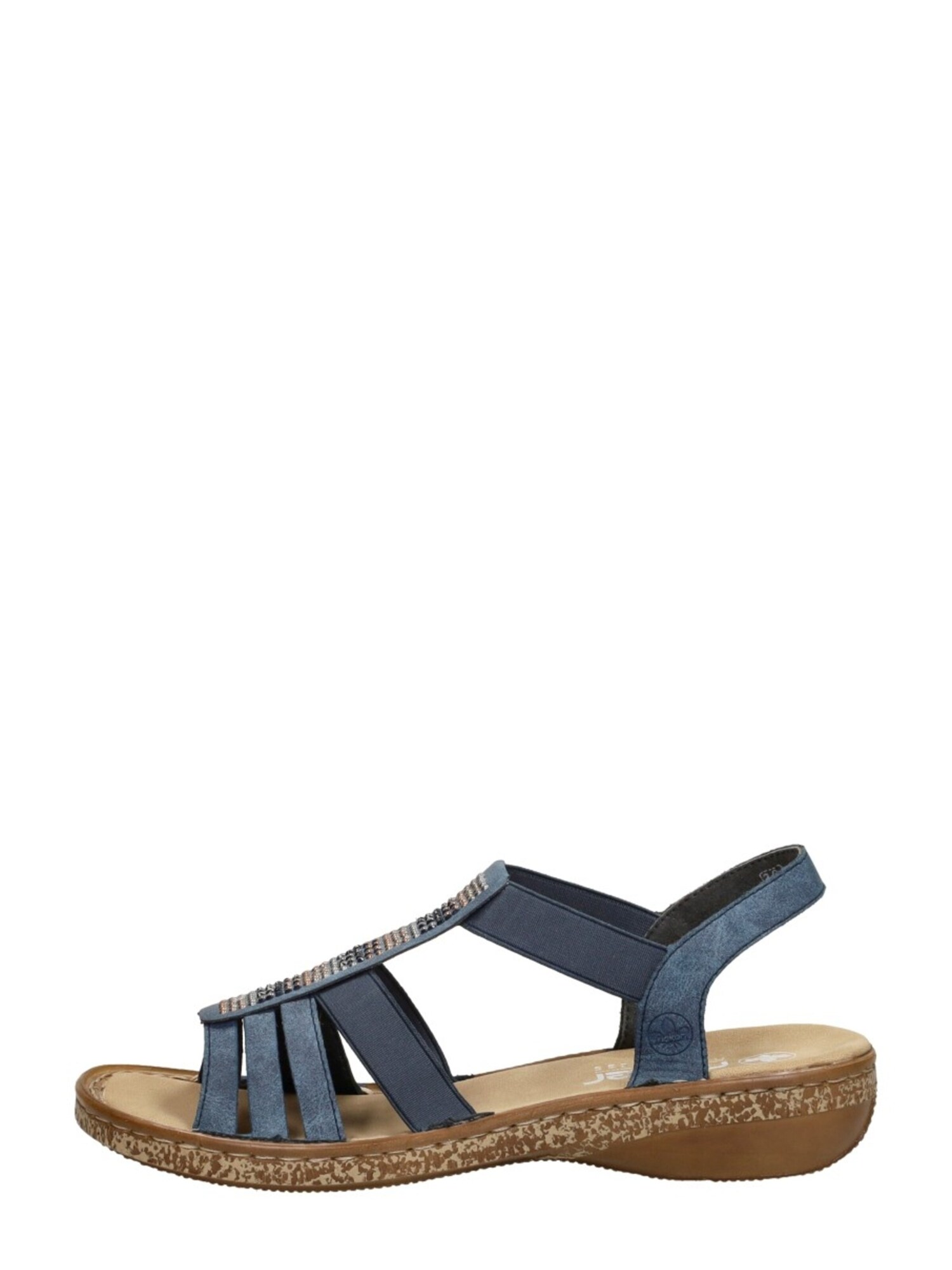 Rieker Sandaal 'Sandalen Plat' Blauw