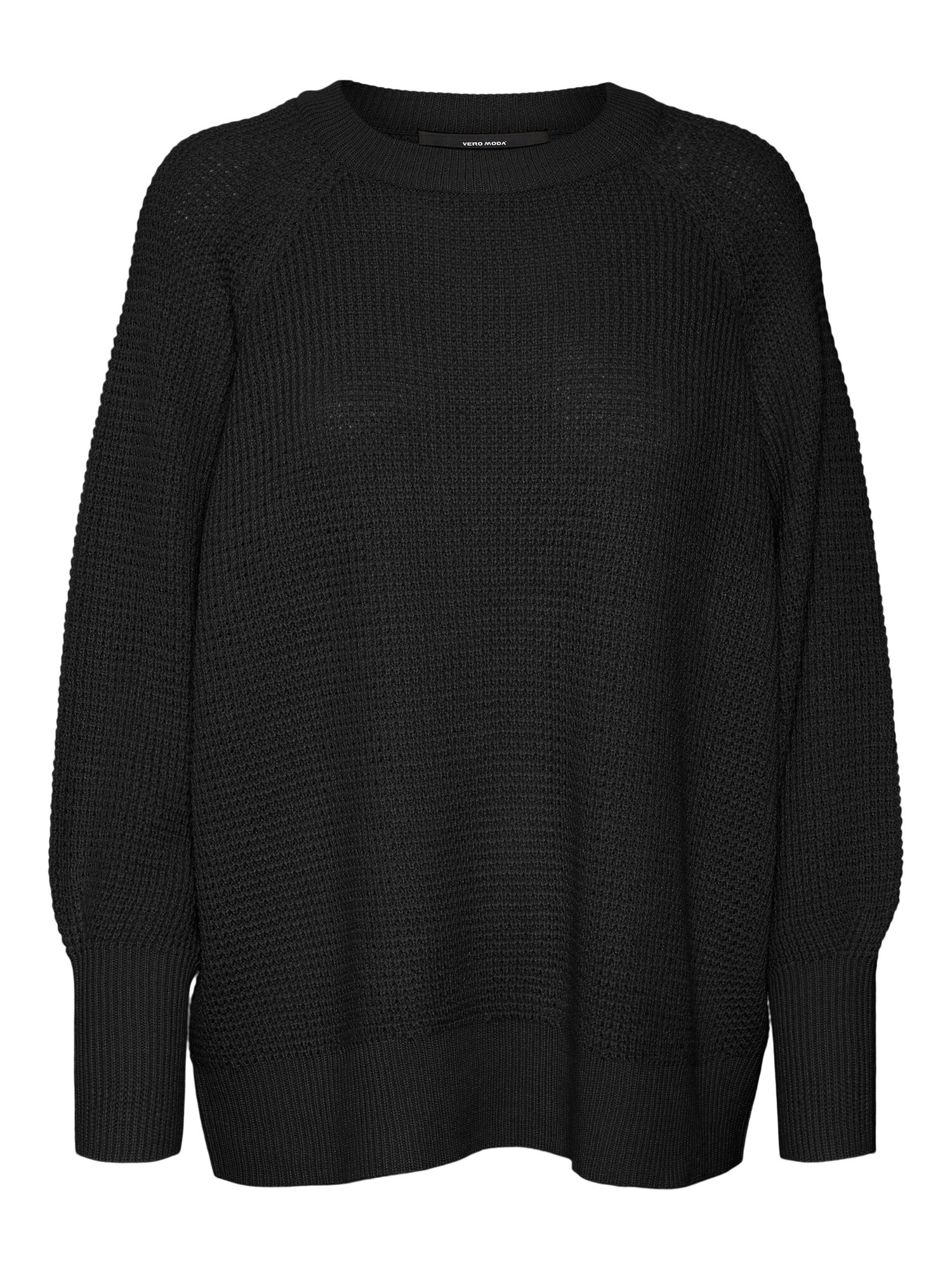 VERO MODA Pulóver 'LEANNA'  fekete akciós termékkép 1