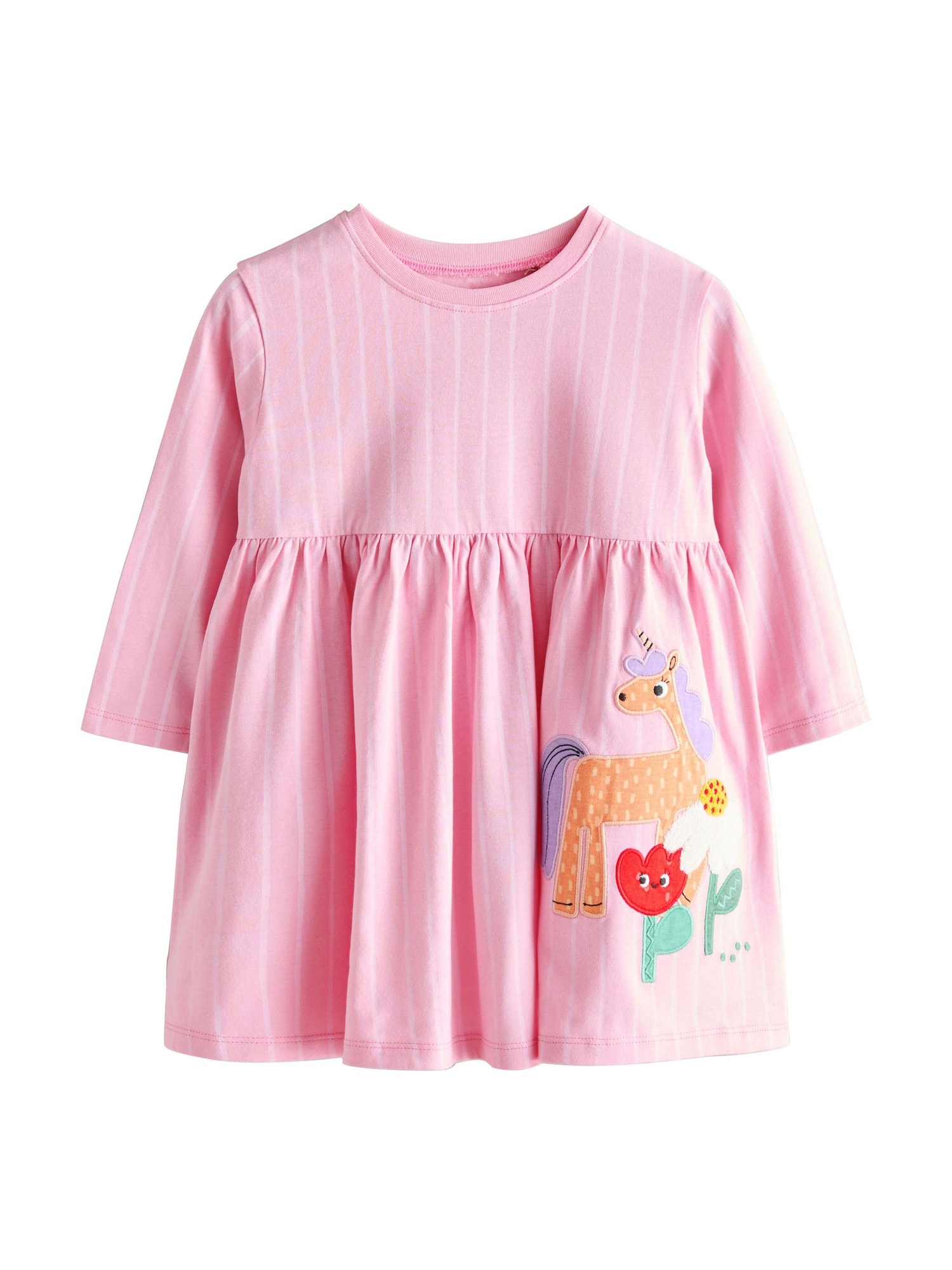 Next Rochie  roz / alb