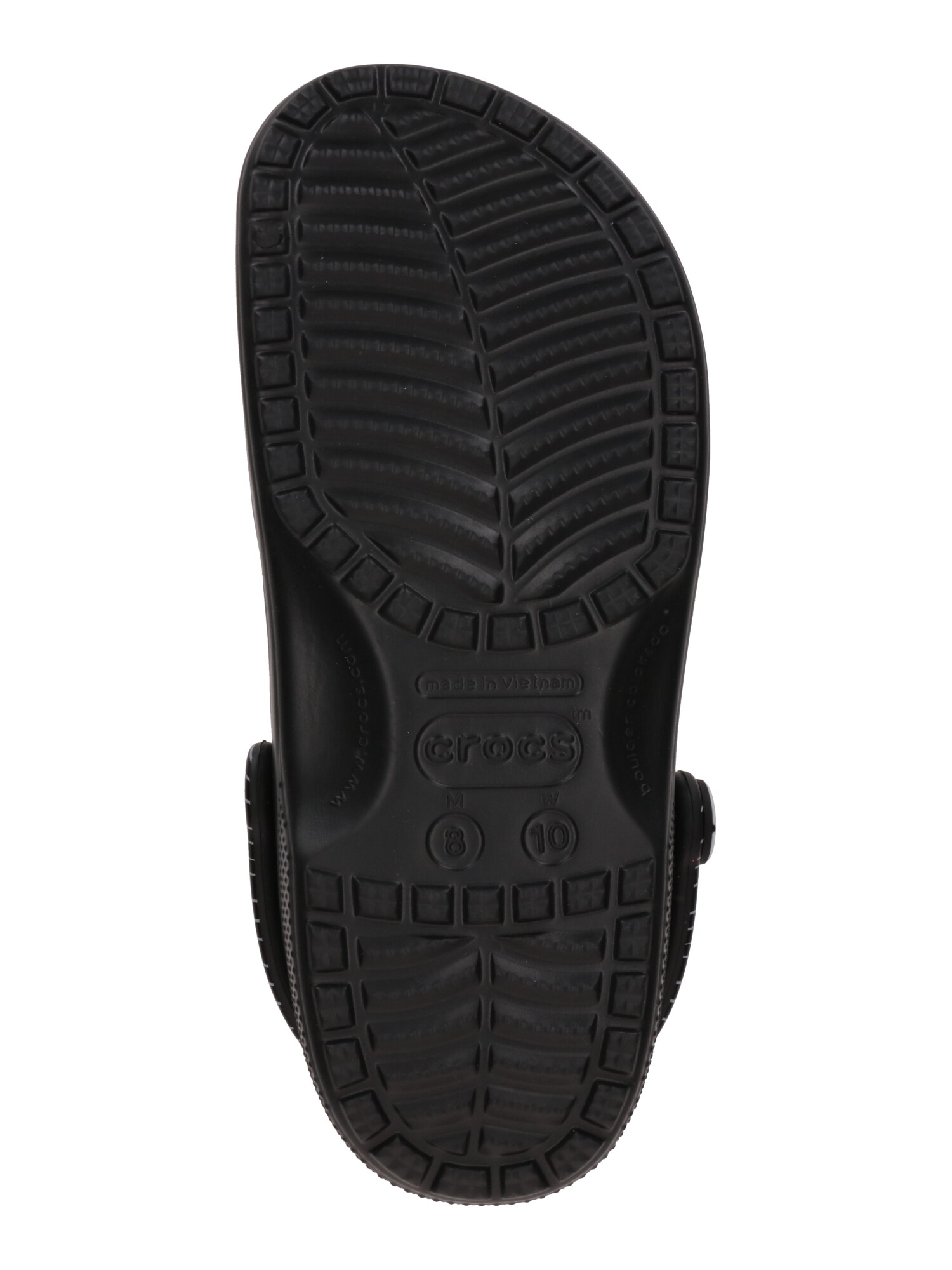 Crocs Klumpák 'Nghtmre Bfr Chrstms Cls'  fekete / fehér termék 2. képe