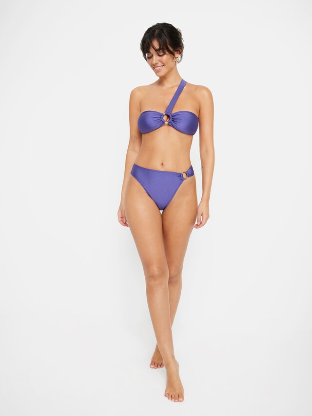 LSCN by LASCANA, Bikini felső 'Baila', lila, 3 kép a 5 közül