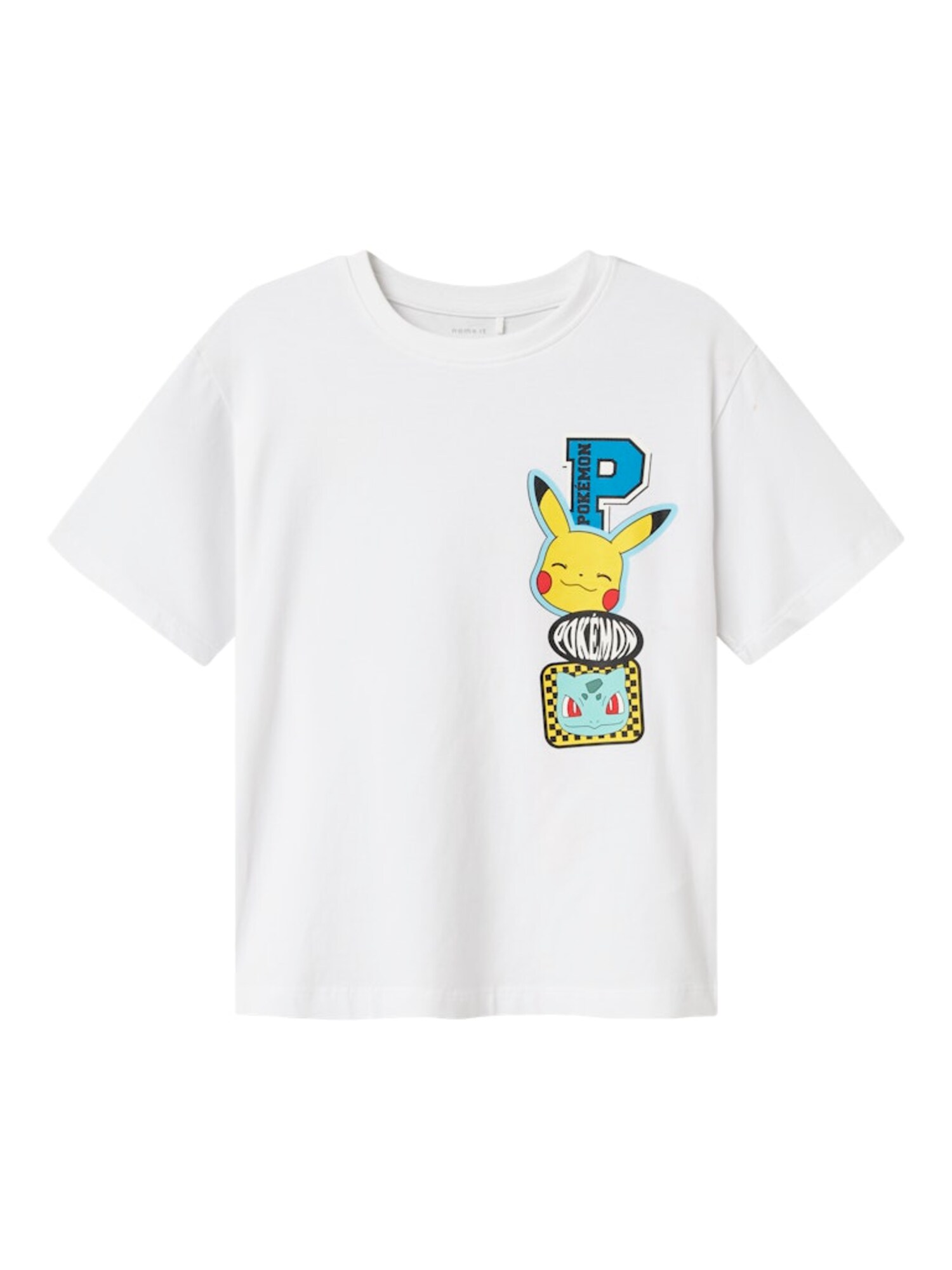 NAME IT Póló 'NKMJeno Pokemon'  kék / sárga / zöld / fehér akciós termékkép 1