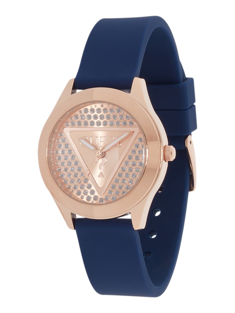 GUESS Uhr Damen Größe One Size marine / rosegold