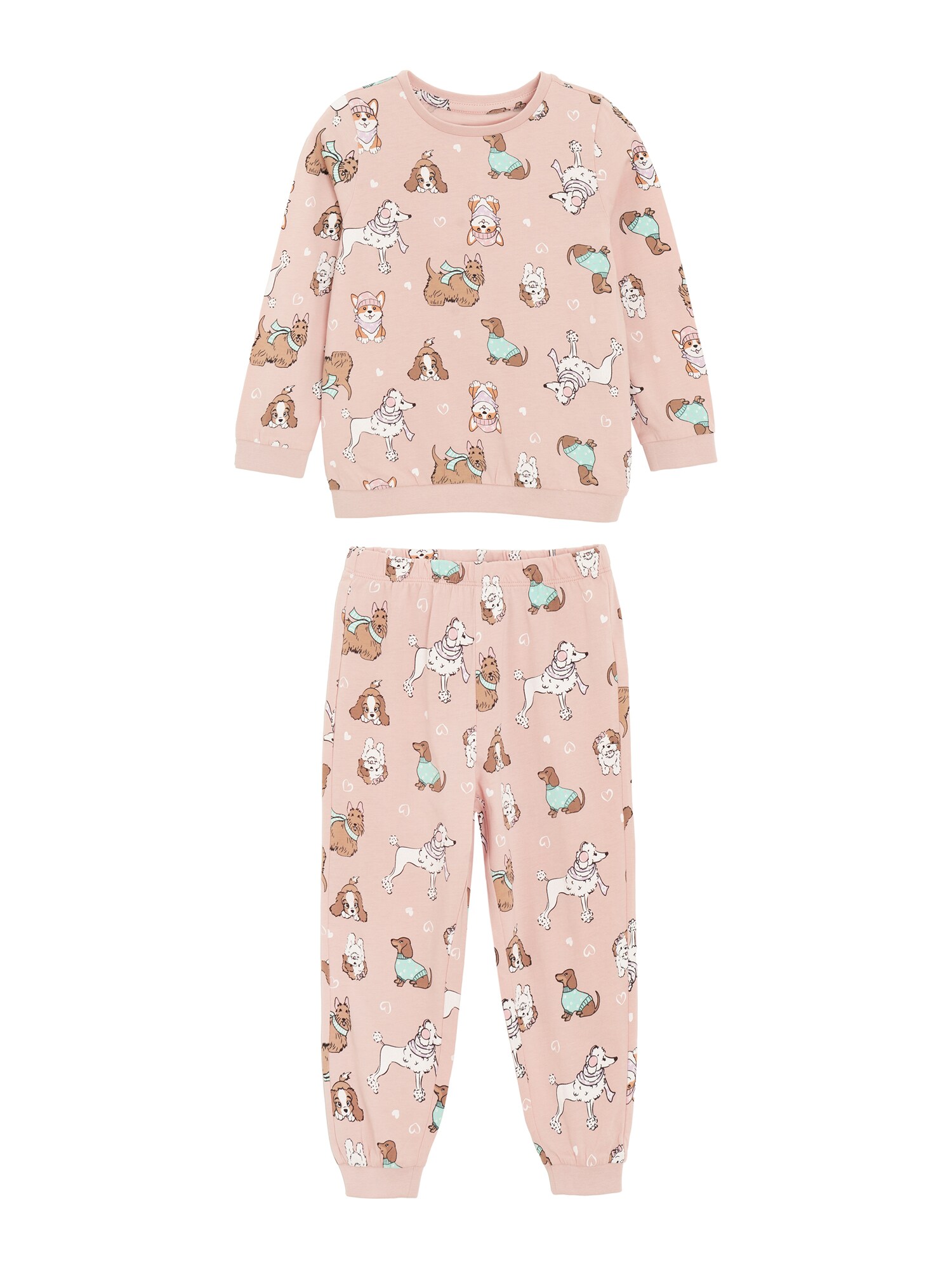 Cool Club Pijamale  turcoaz / maro / rosé / alb