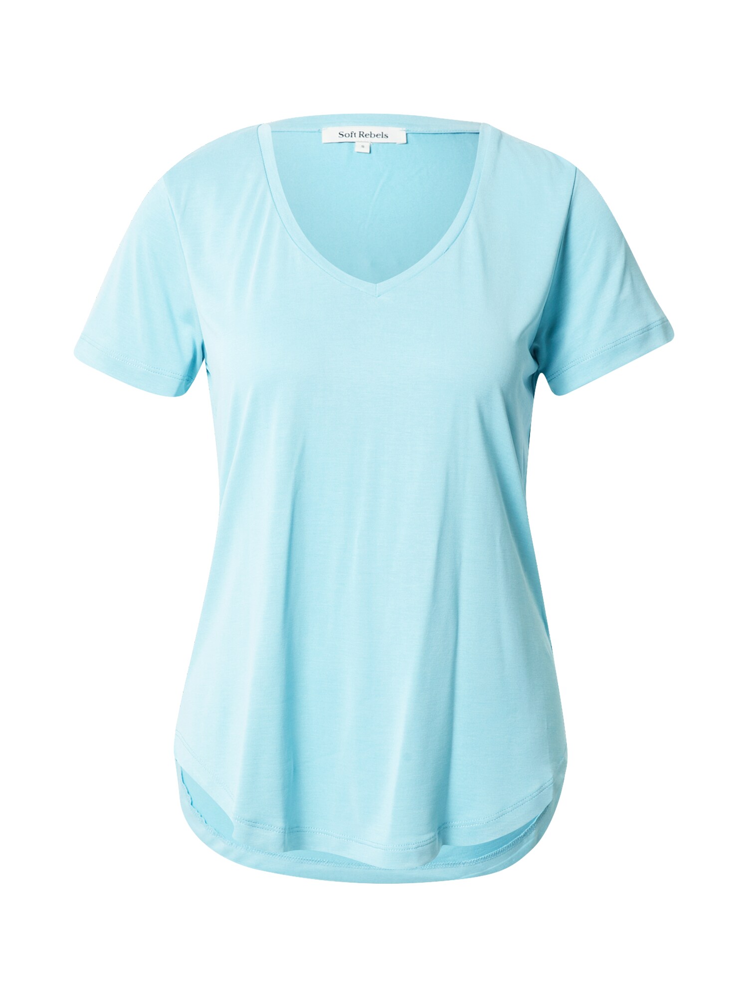 Soft Rebels Marškinėliai 'Ella' šviesiai mėlyna