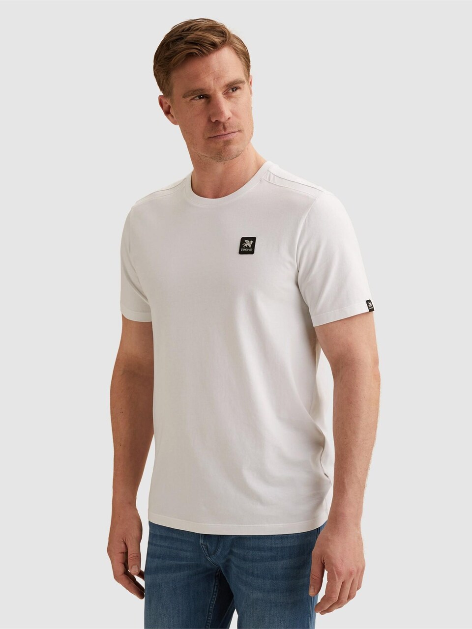 T-shirt 'T-shirt in cotton jersey with crewneck'