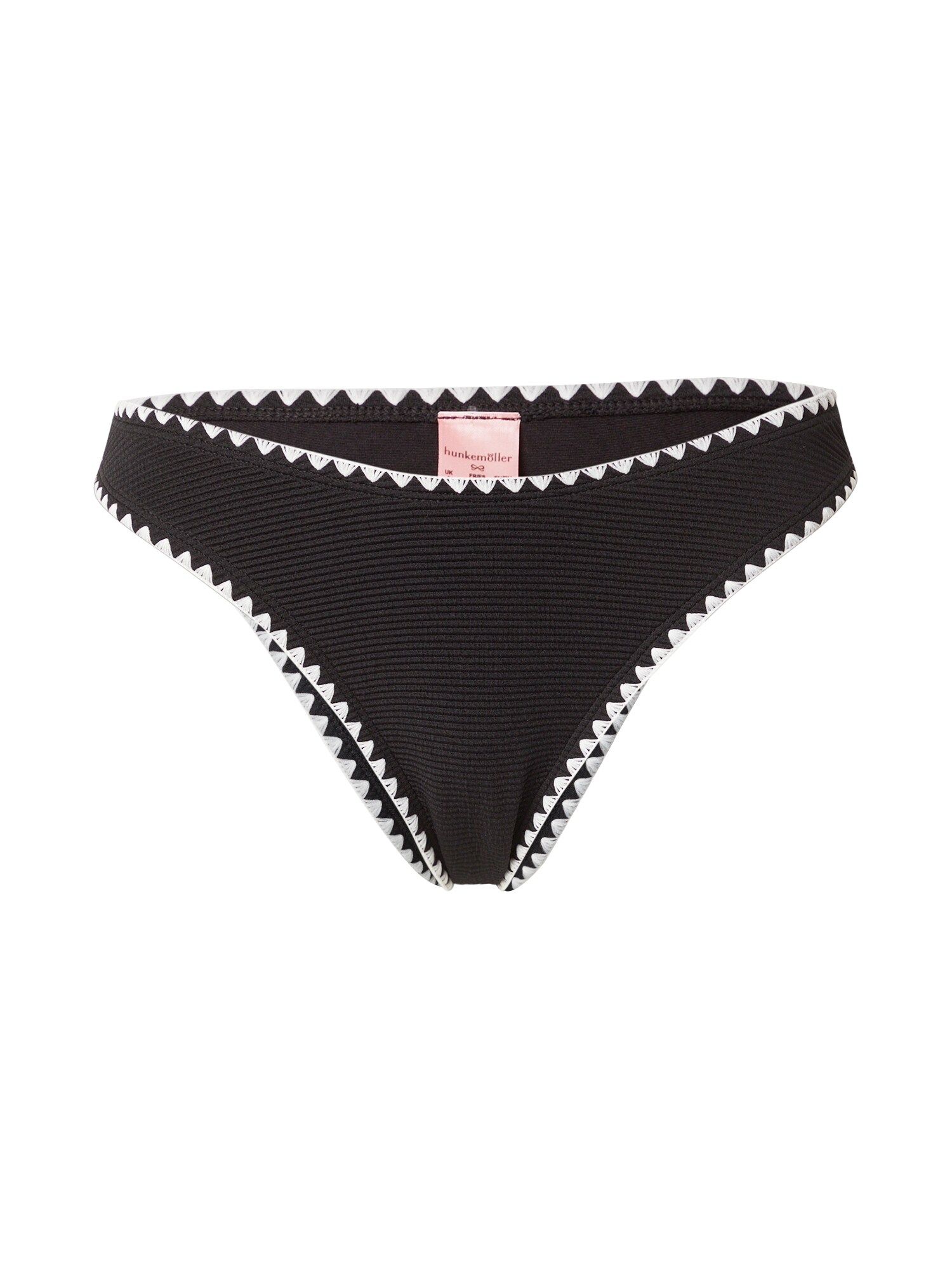 Hunkemöller Bikini nadrágok 'Kenya'  fekete / fehér akciós termékkép 1