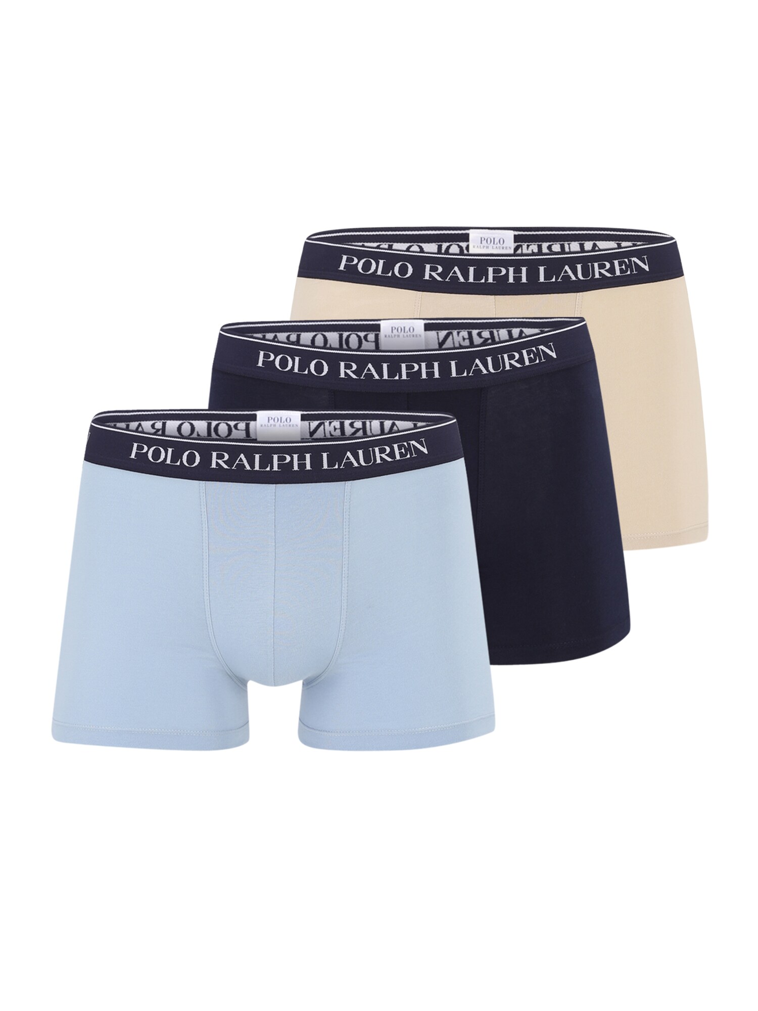 Polo Ralph Lauren Boxerky 'Classic'  námornícka modrá / svetlomodrá / sivobéžová