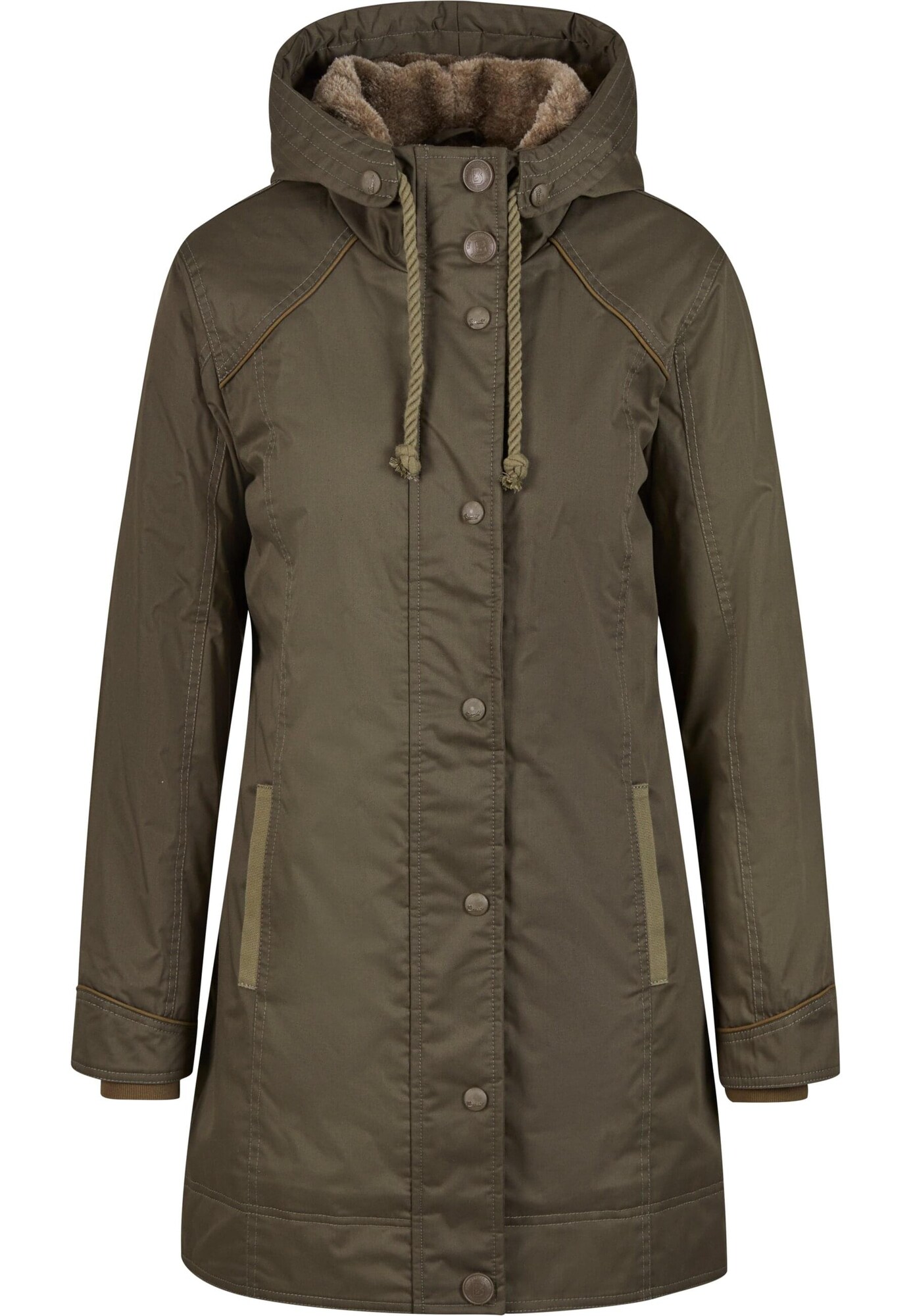 Brandit Winterparka 'Savannah' Olijfgroen