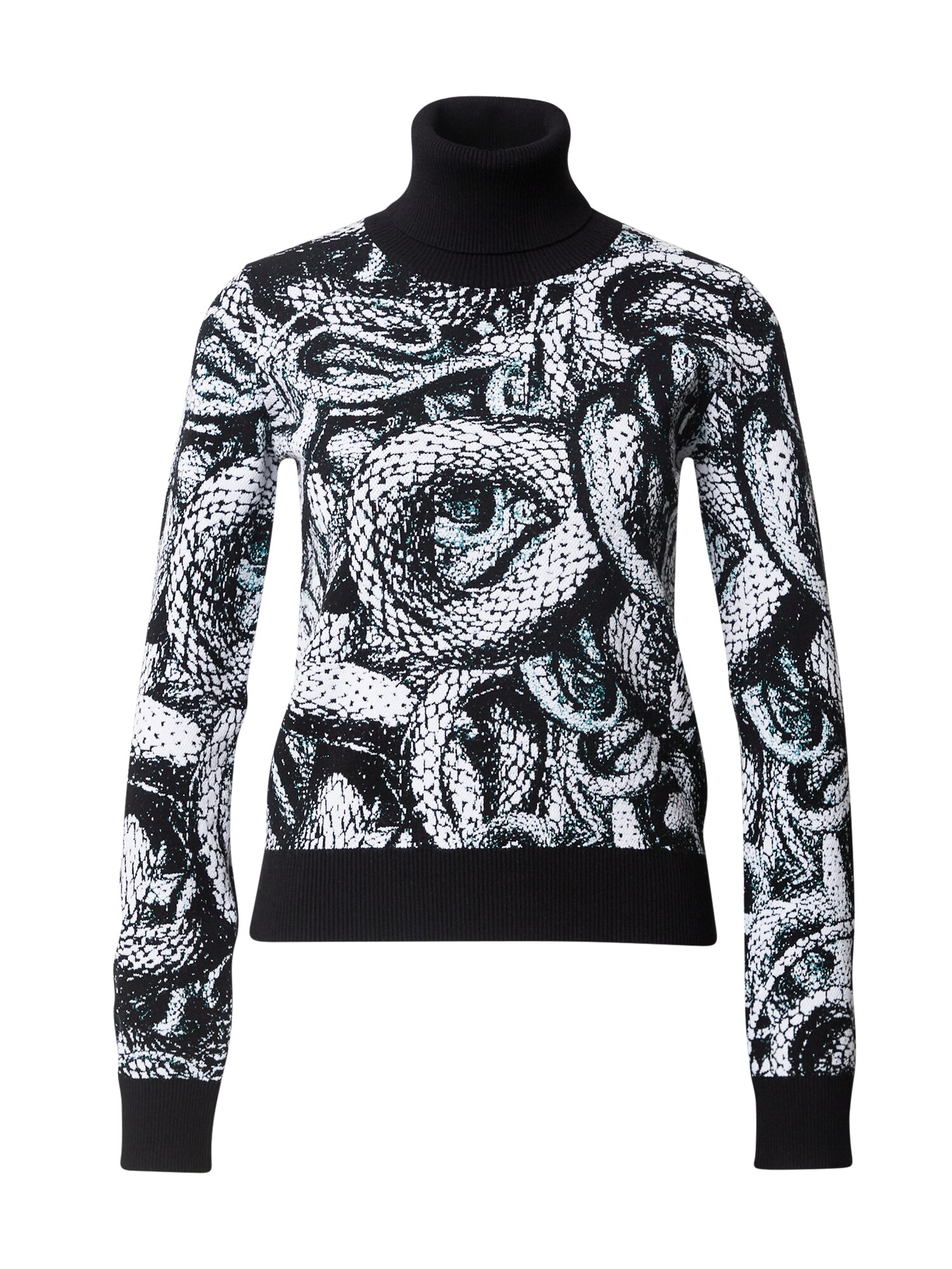 Just Cavalli Megztinis  juoda / balta